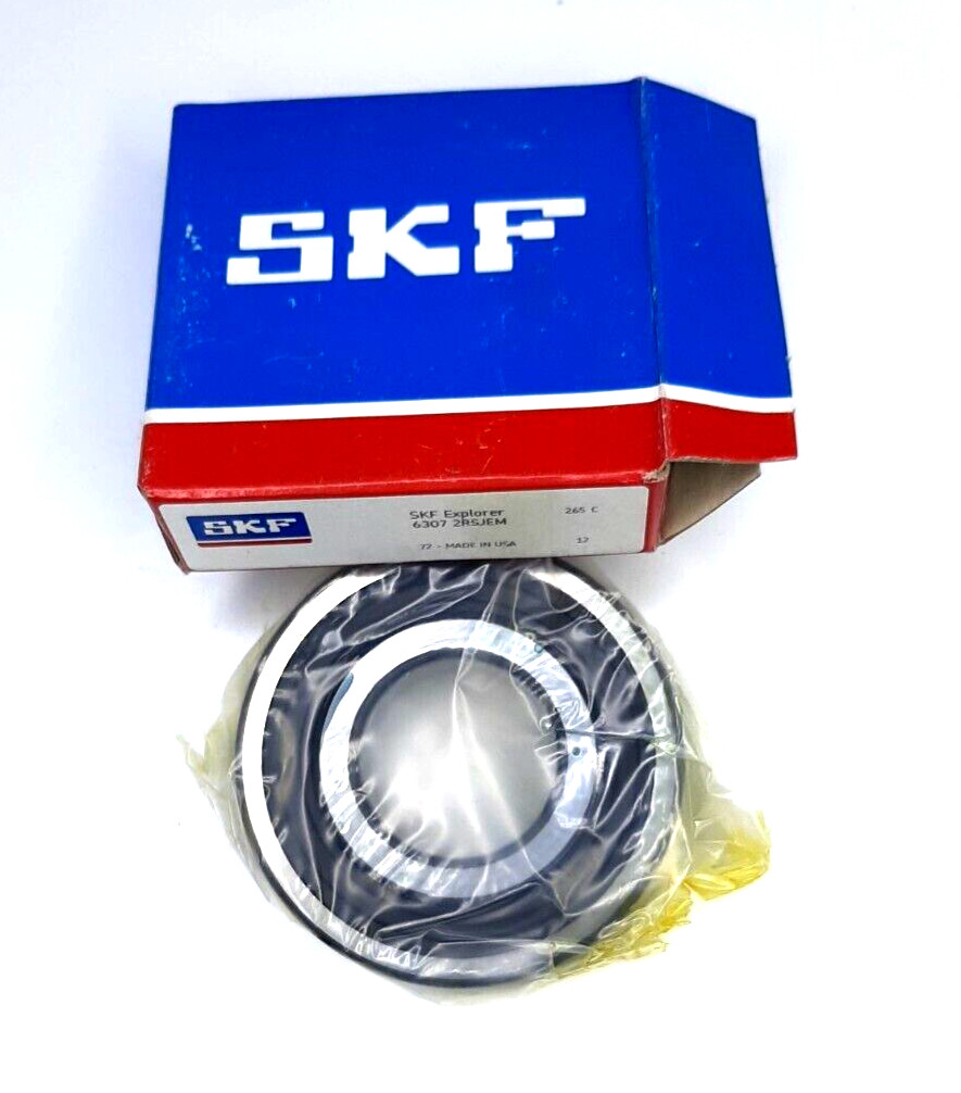 SKF 21MMX 35MM ID X 80MM OD DEEP GROOVE RADIAL BALL BEARING 6307-2RSJEM