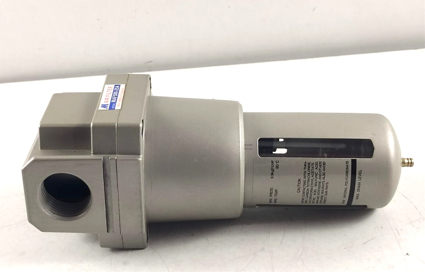 Mindman MAF500-25A Air Filter, Max.Press 9.9 kgf/cm²