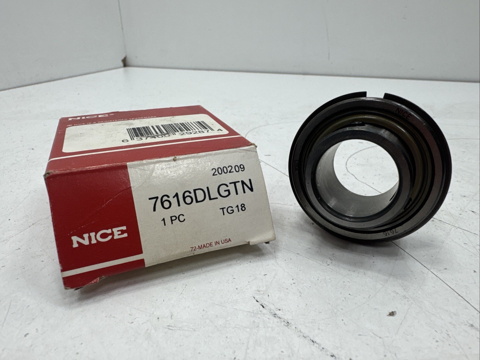 NICE 7616DLGTN TG18 Heavy Duty 2” Radial Ball Bearing
