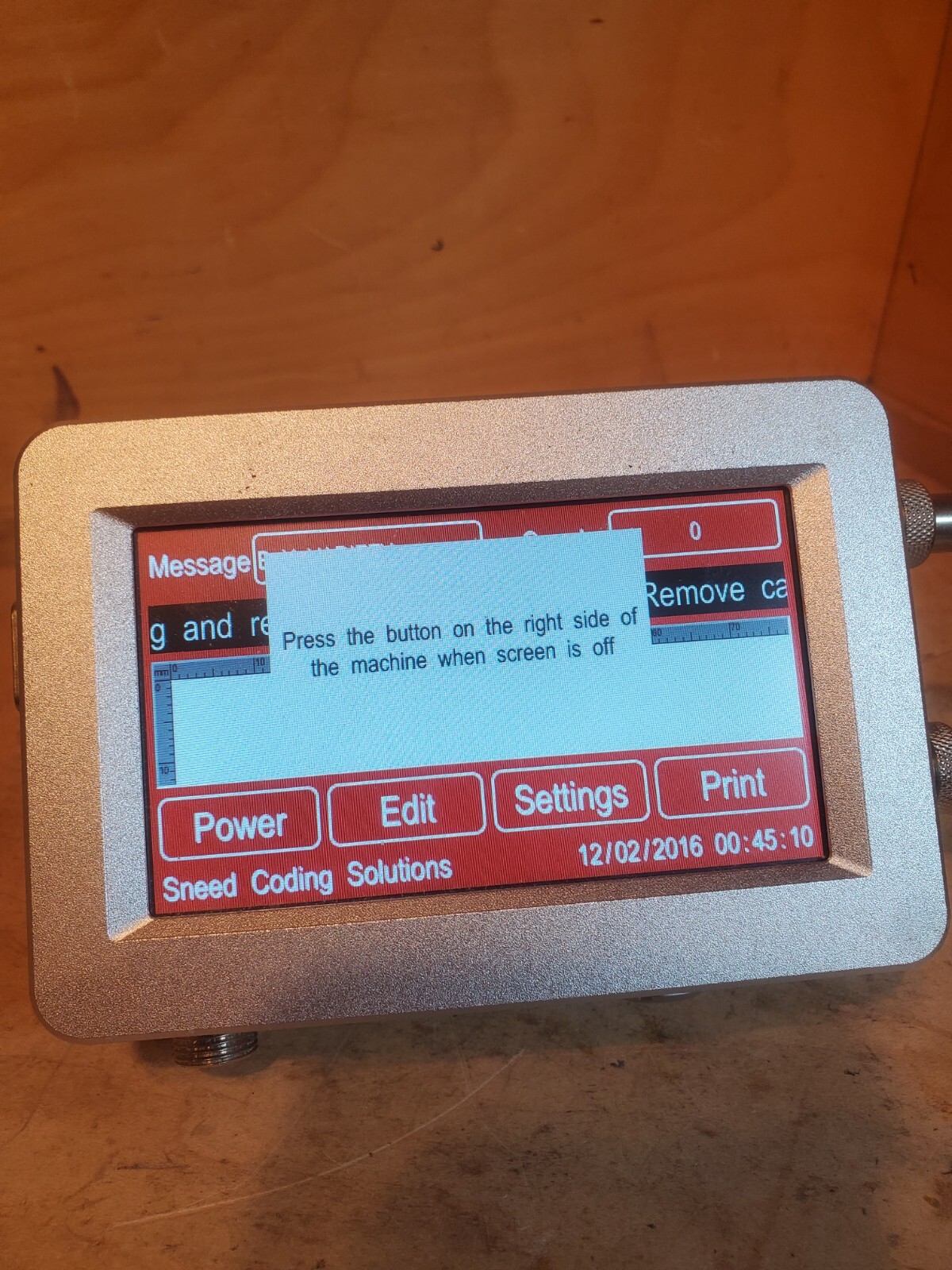 Sneed Meenjet TW-83400 GL-S18NO HB-160802 Print head Controller
