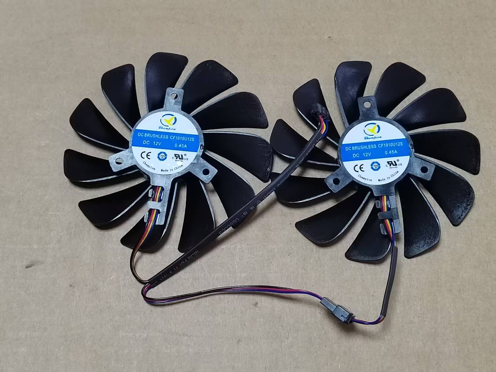 ASROC ASRock RX5700 RX5700XT Challenger Challenger graphics card fan CF1010U12S