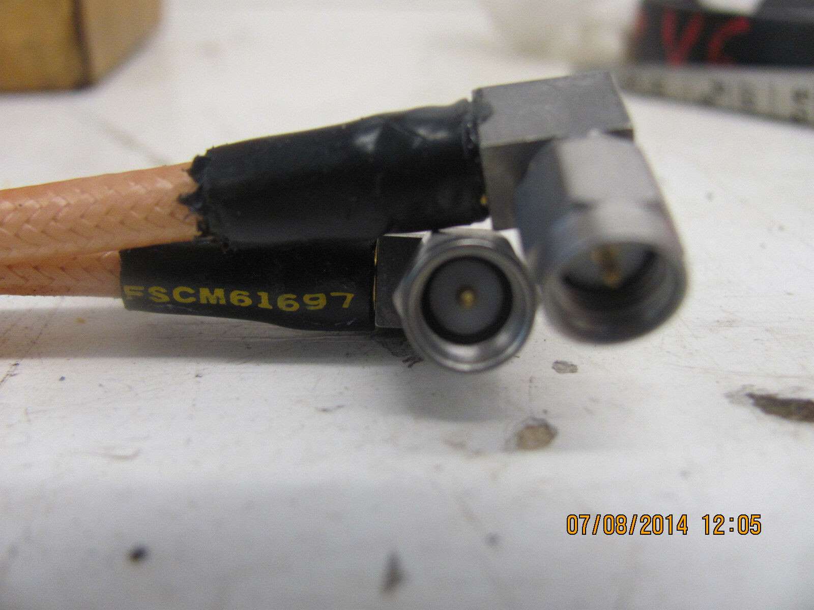 2 16″ FSCM61697 SMA Male to Male Cable