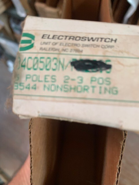ELECTROSWITCH D4C0503N