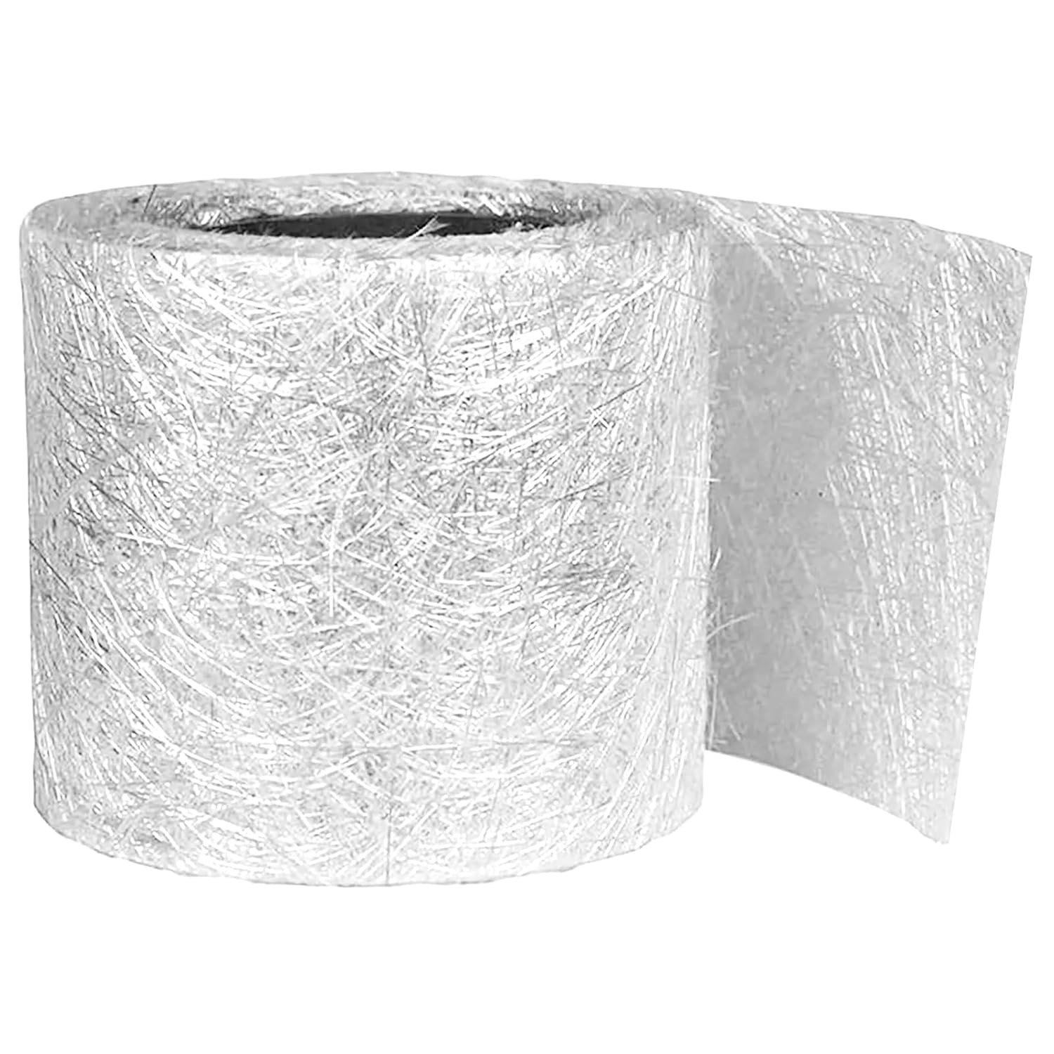 1.5oz Fiberglass Chopped Strand Mat – 4″ x 360″ Strong, 4 x 360", white