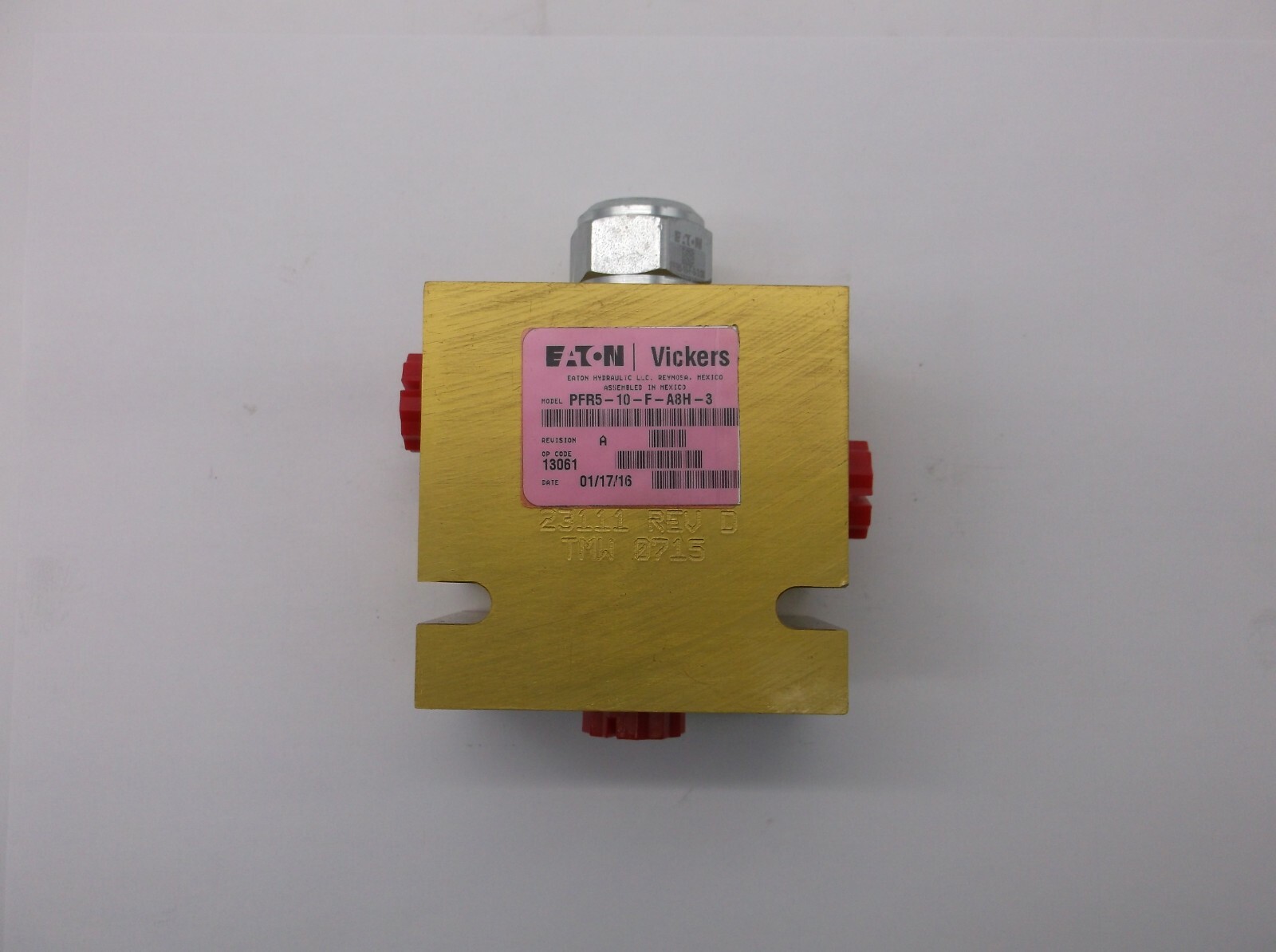 305AA00190A VICKERS PFR5-10-F-A8H-3