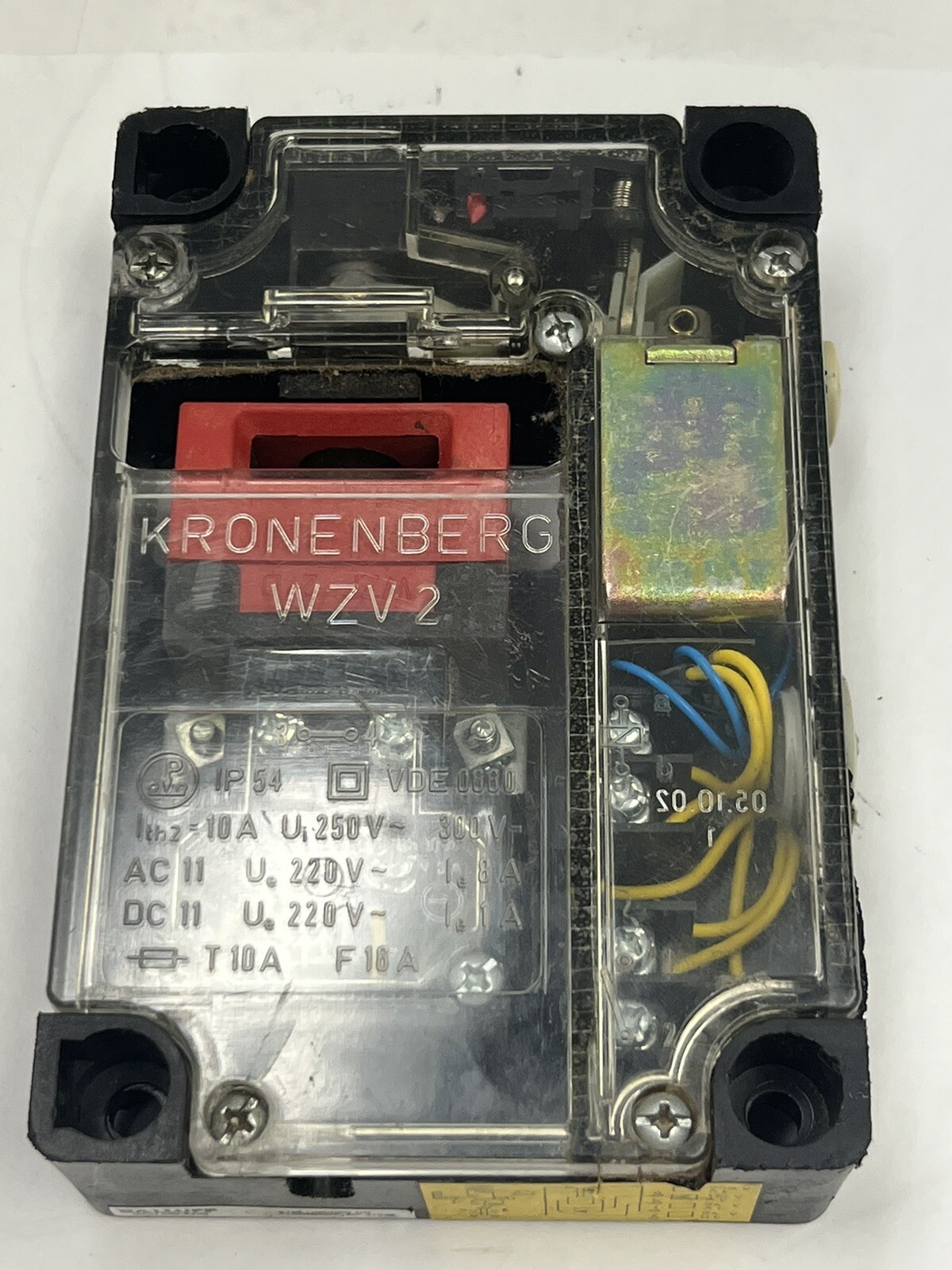 NEW KRONENBERG WZV 2 IP 54 VDE 0660 300V