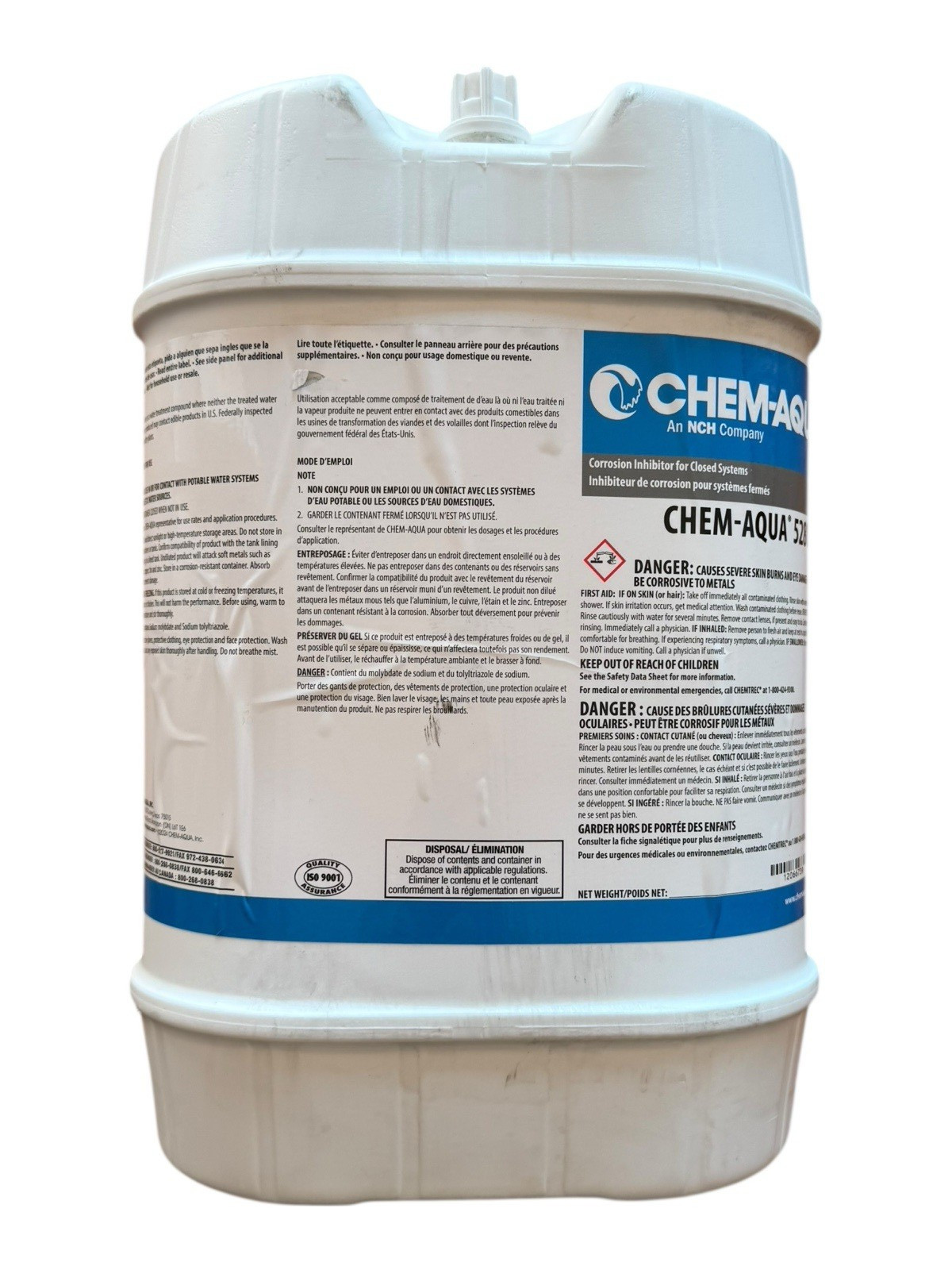 ChemAqua 52805 Corrosion Inhibitor for Closed Systems, 5 Gallons – Chem Aqua NCH