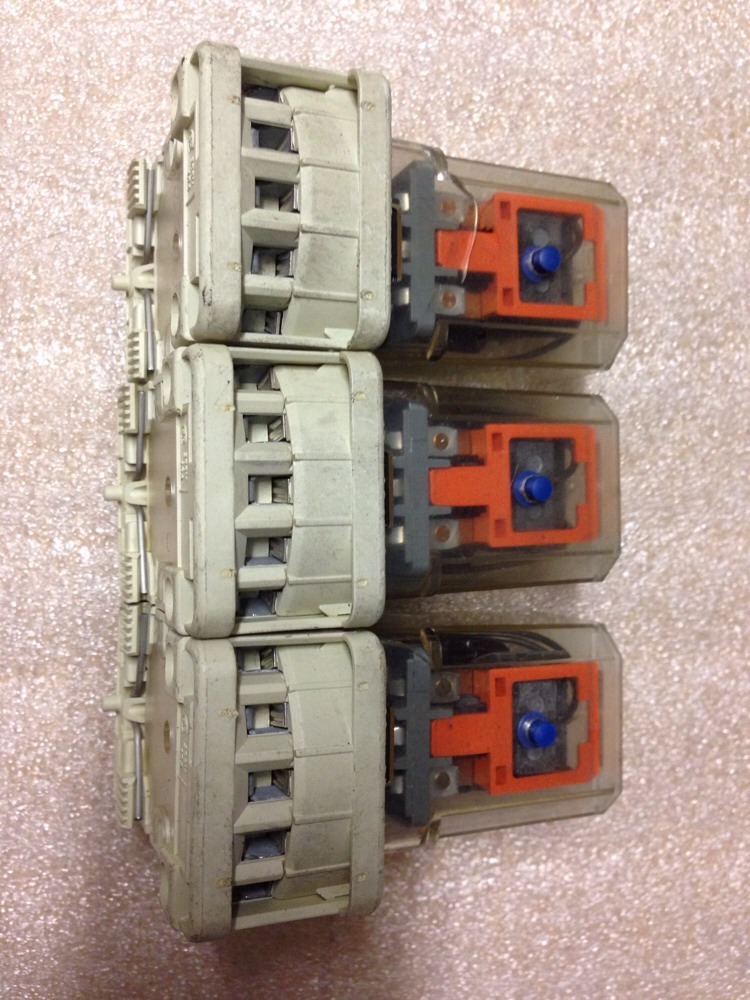 Schrack 111PGS & Bircher R3, 24V, Lot Of 3, ShipSameDay W/2-3DayShipping #1374Y