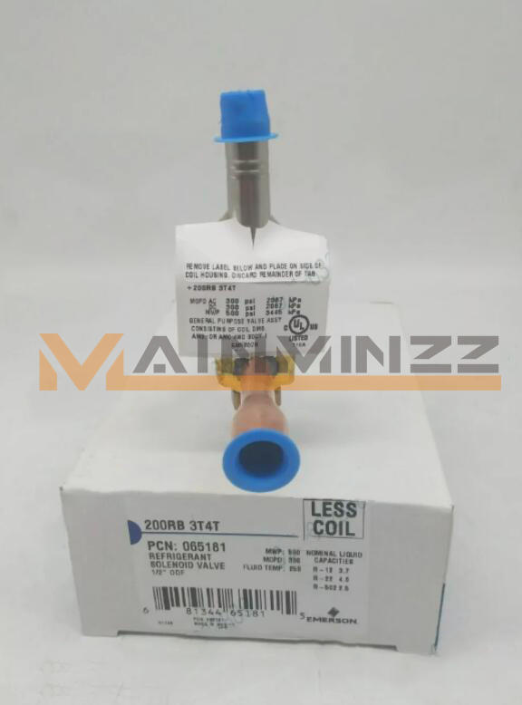 1PC Emerson 200RB 3T4T Solenoid Valve Fast delivery 200RB3T4T New