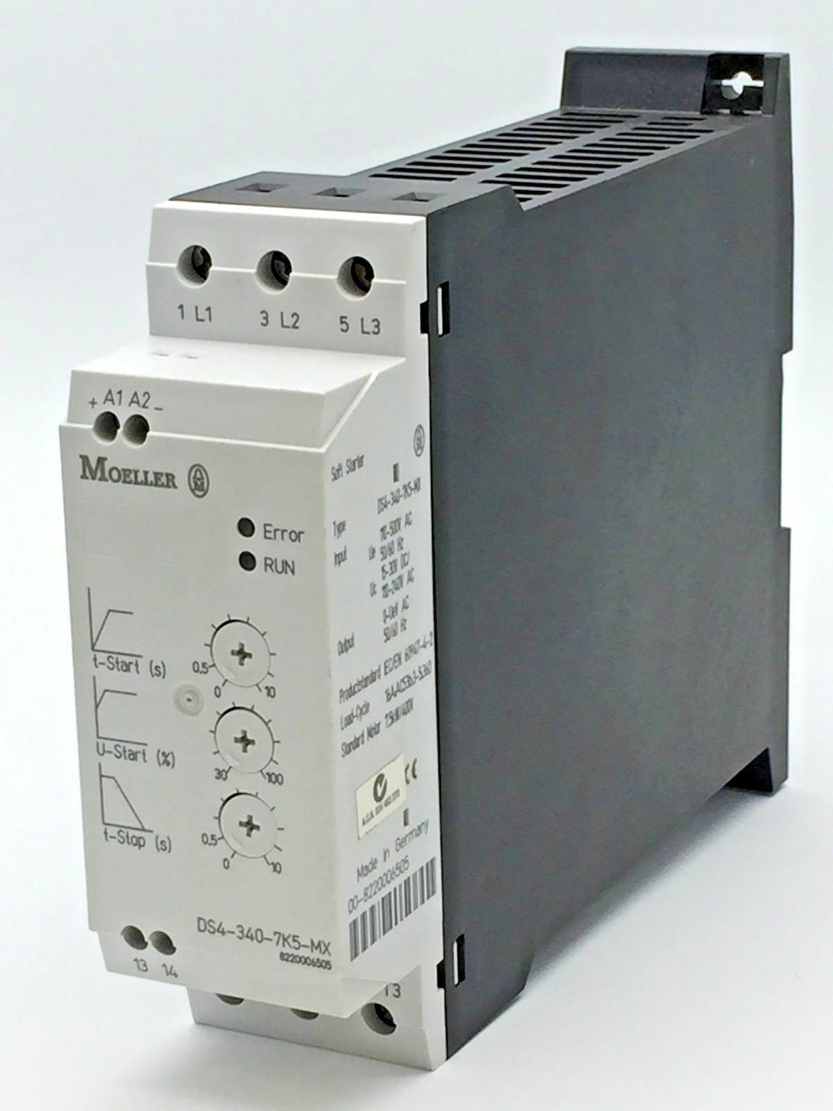 Moeller DS4-340-7K5-MX Softstarter 7.5 kW 400V 110-500V Soft Starter