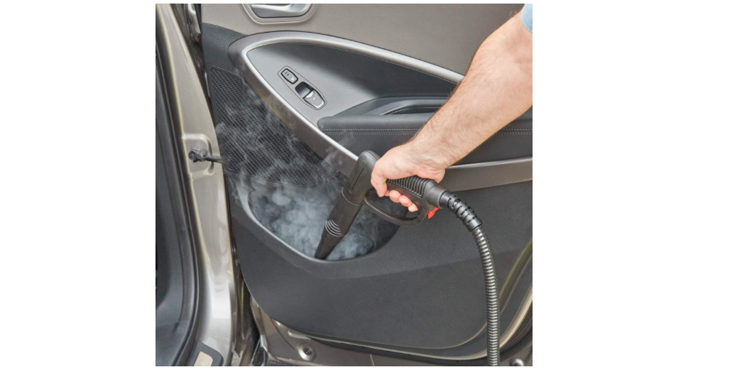 Steam Cleaner Machine Auto Steamer Clean Car Cleaning Compact RV Trailer 11 Pcs