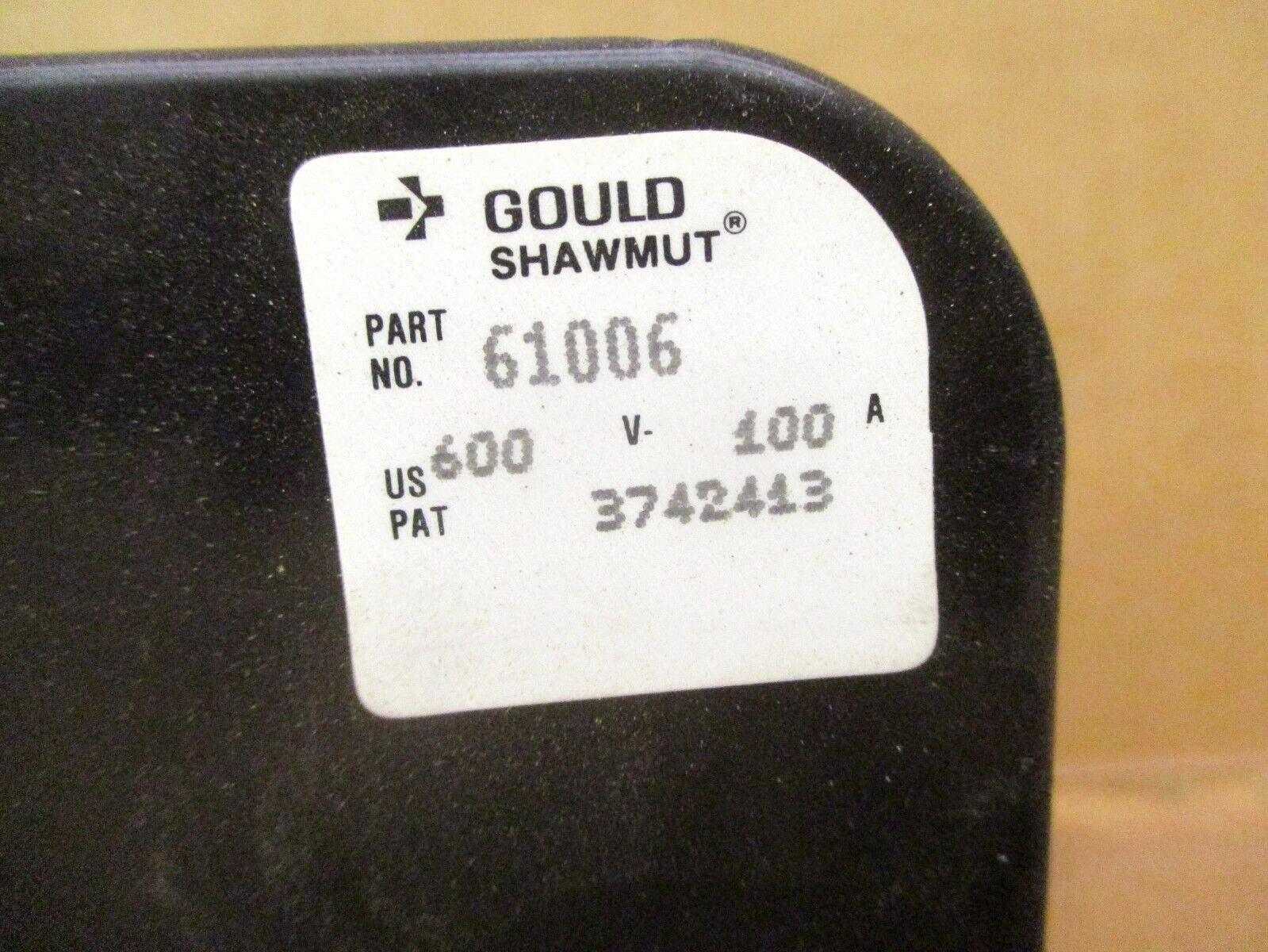 Gould Shawmut 61006 Fuseholder 600V 100A 49976HM