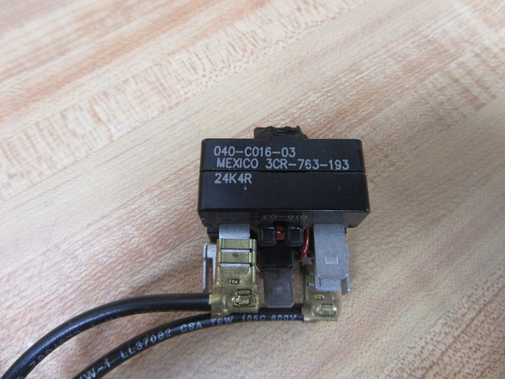 Copeland 040-C016-03 Relay 3CR-763-193