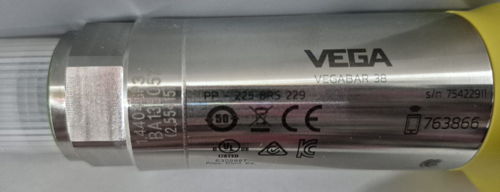 VEGA VEGABAR 38 Pressure Sensor – PP-225 8RS 229