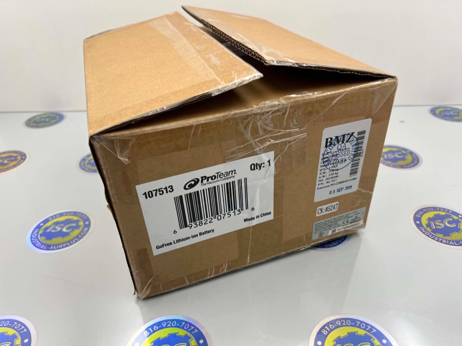 Proteam 107513 GoFree Flex Pro Battery for cordless vacuum. 36V 12AH 10S4P
