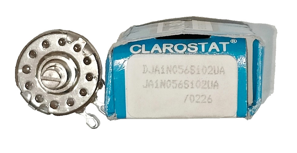 NEW Clarostat MIL JA1N056S102UA Potentiometer