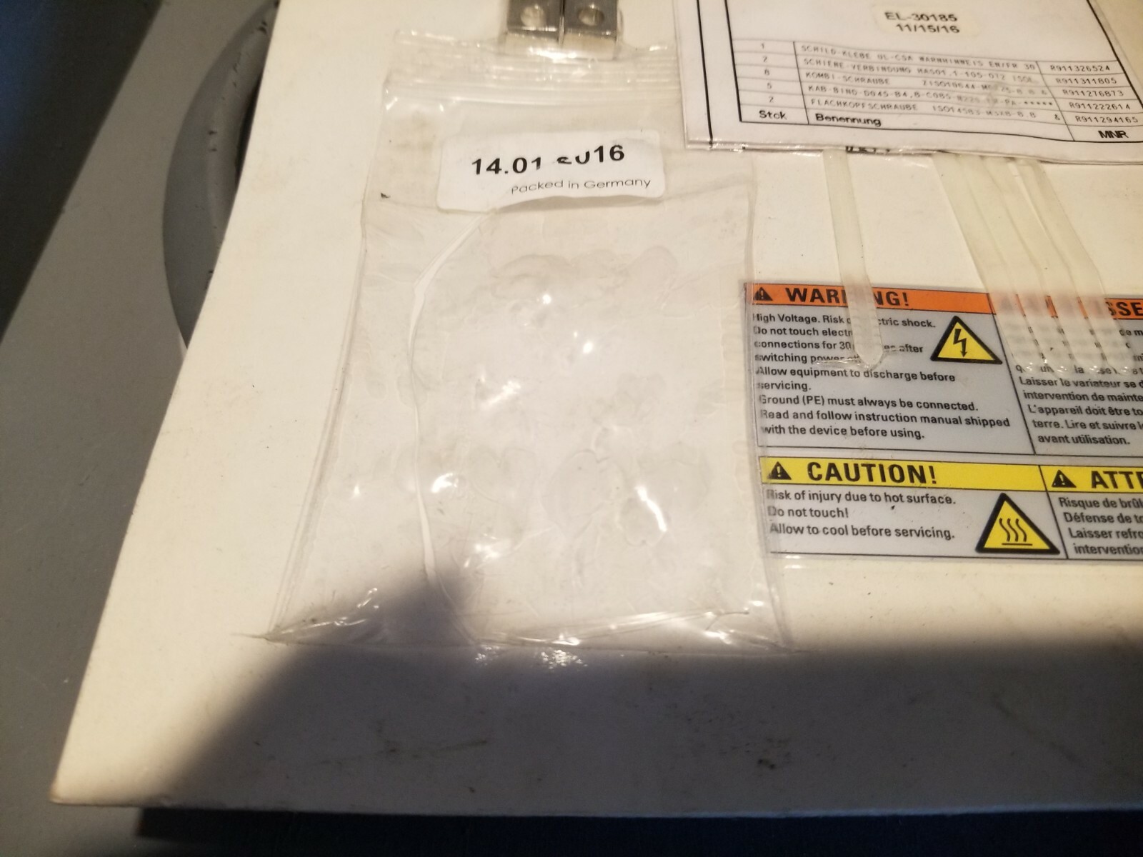 Rexroth, Bosch Controls Kit, MISSING PIECE, HAS01.1-105-072-CN