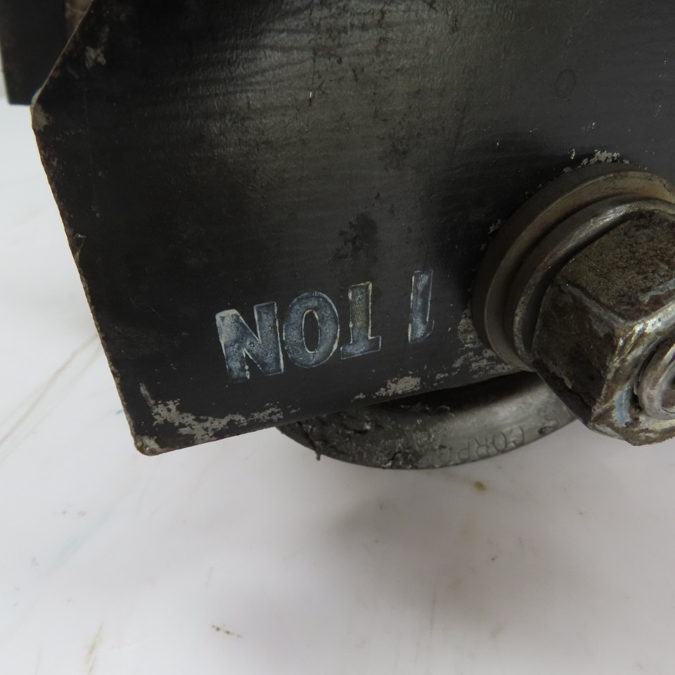 1 Ton 2000LB Push Ball Bearing Hoist Trolley 3″ To 5″ Flange