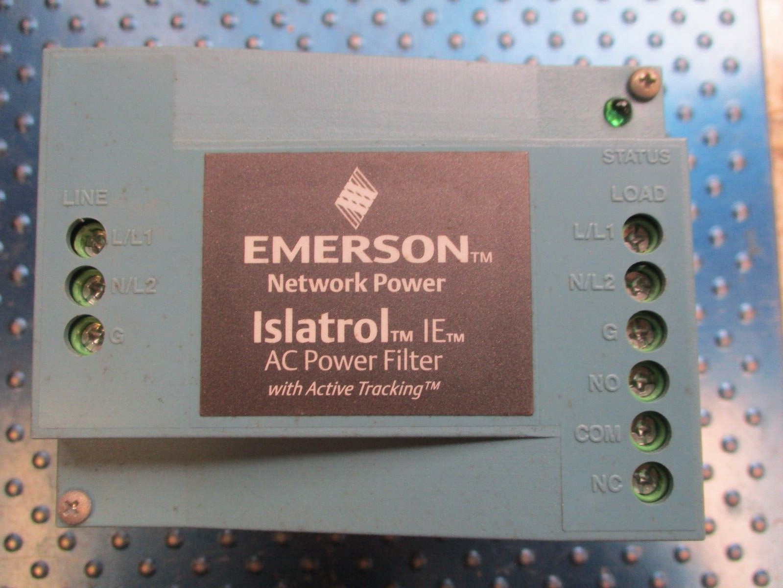 EMERSON ISLATROL AC POWER FILTER 240 VAC 5A TYPE 4 SPD IE-205