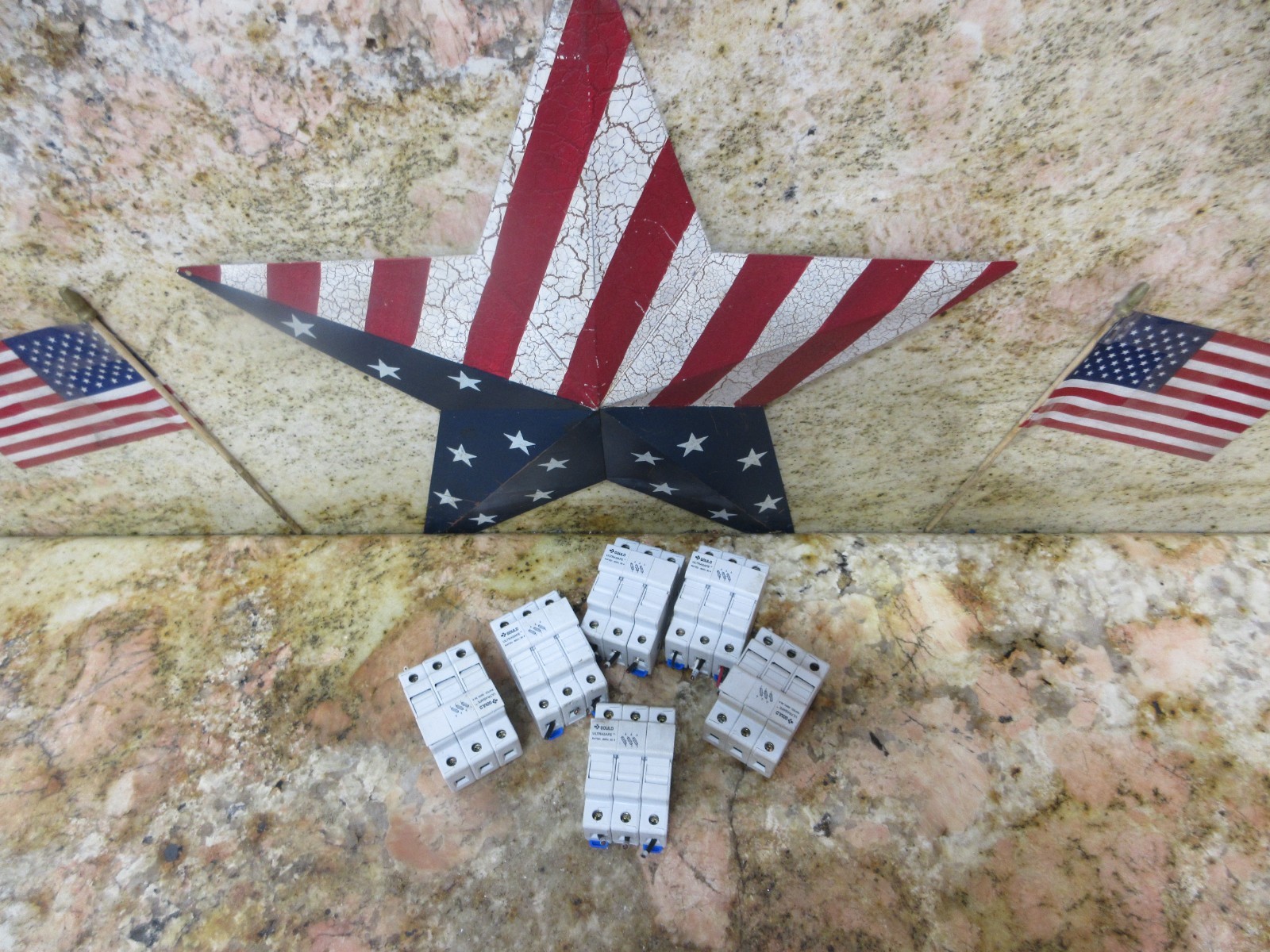 1998 HARDINGE COBRA LC-65 GOULD USM3 ULTRASAFE FUSE HOLDER LOT OF 6 PIECES