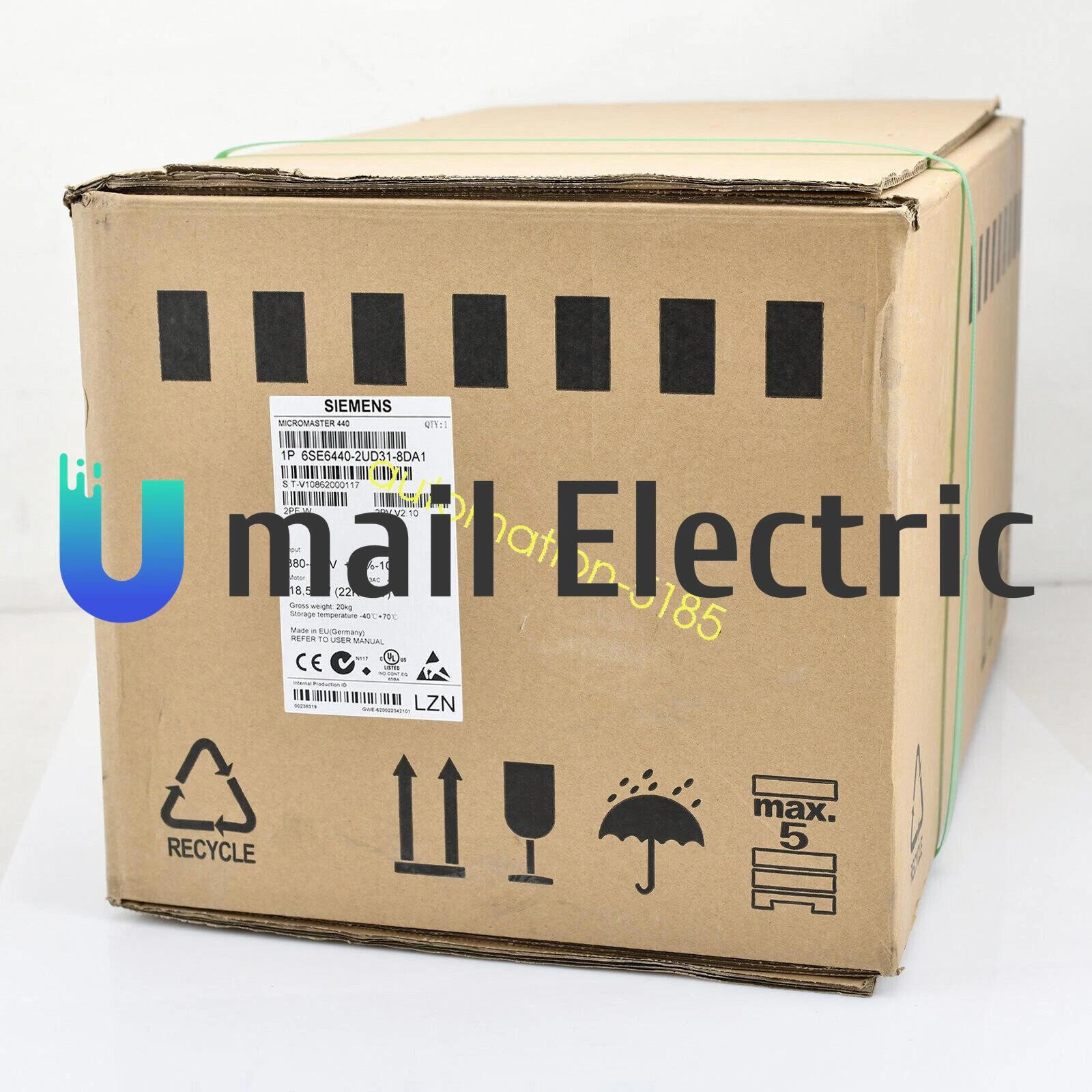 New SIEMENS In Box 6SE6440-2UE17-5CA1 6SE6 440-2UE17-5CA1 Fedex or DHL