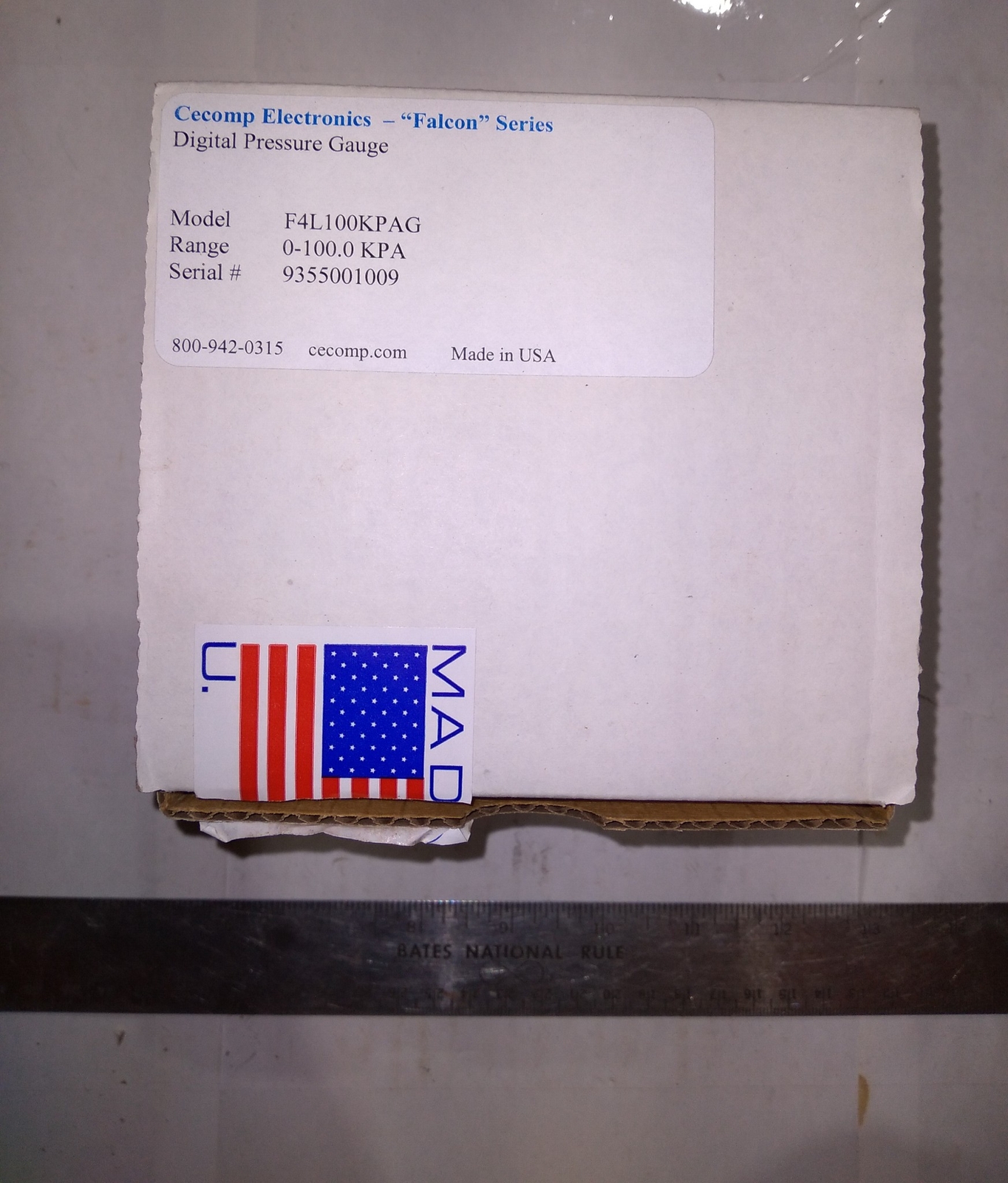 CECOMP ELECTRONICS F4L100KPAG 0-100.0KPA