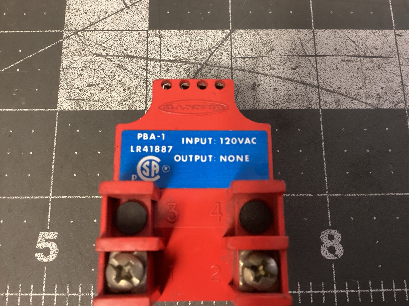 Banner PBA LR41887 Input:120v Output:100Vac (LPW117G)