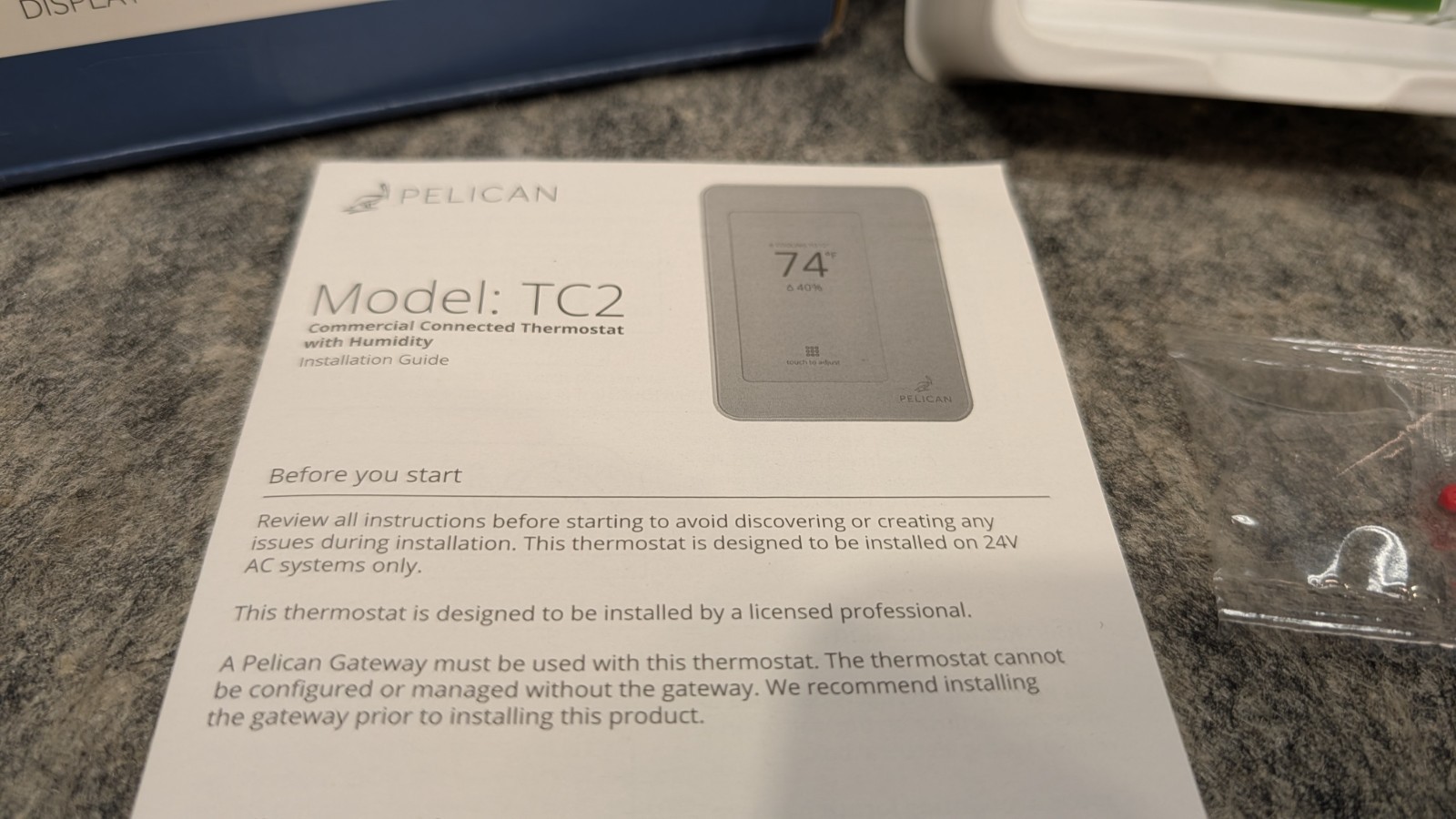 Pelican TC2 Connected Thermostat Humidity Control 🔥New 🔥 – READ