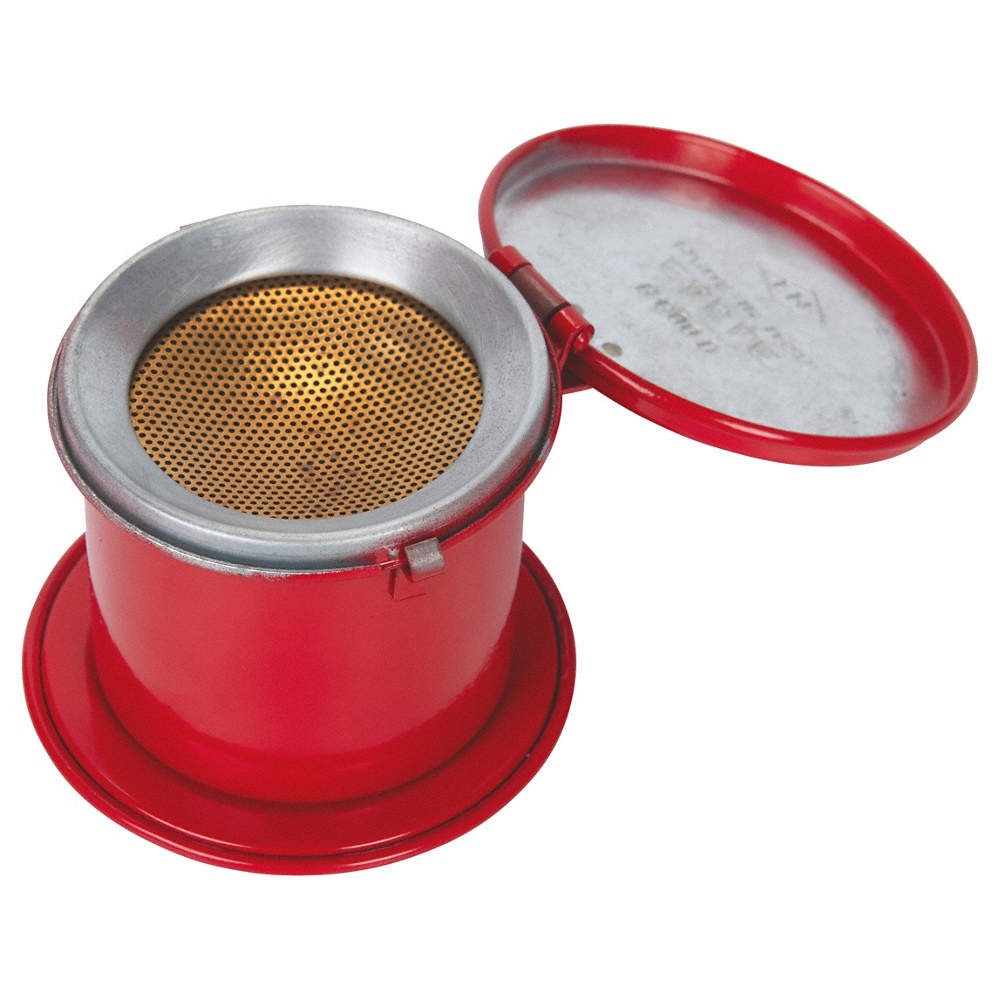 EAGLE B600D Daub Can, 1/8 gal Cap., Red, 3-1/2″ H 812F50