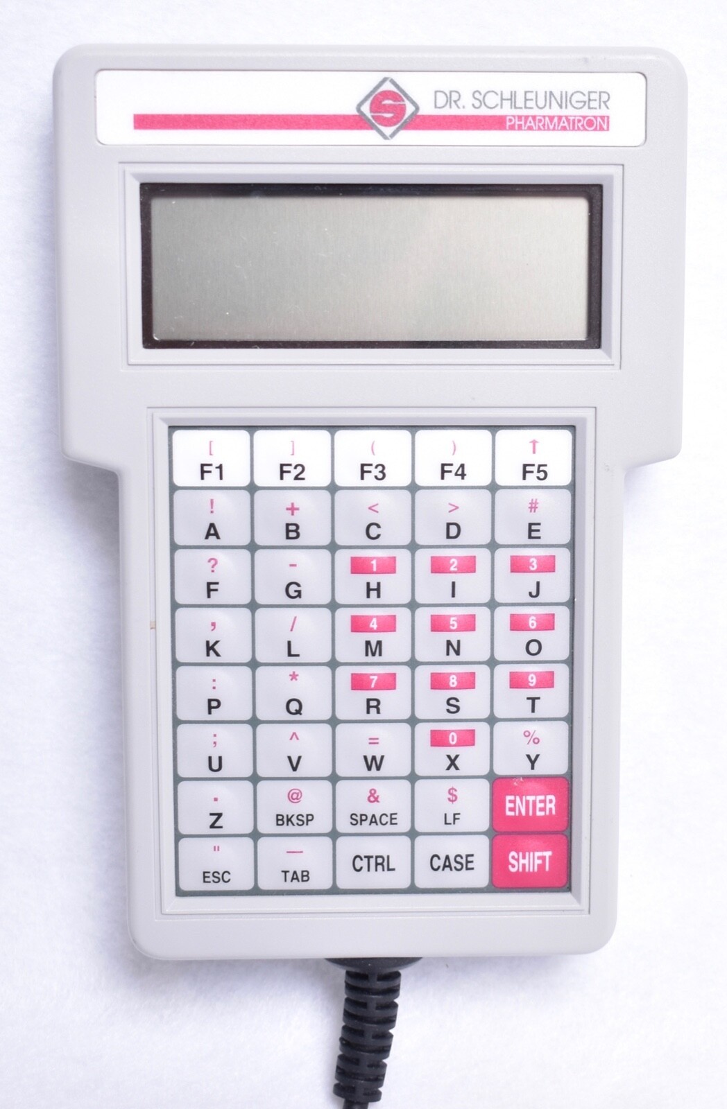 Dr. Schleuniger Pharmatron Hardness Tester Hand Held Controller HV40RT-1 HV40RT