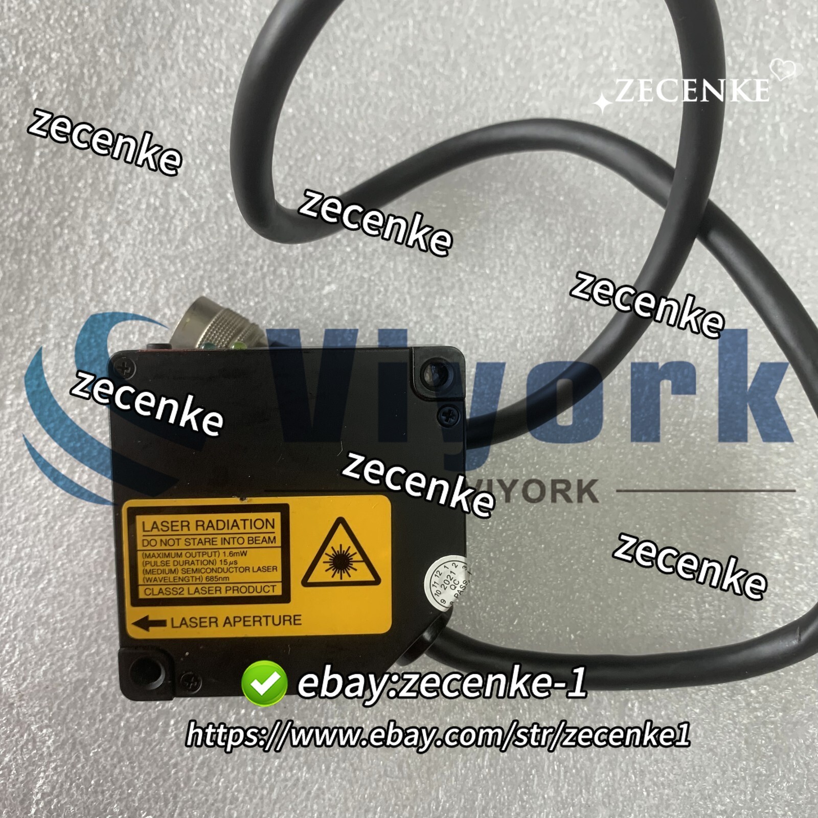 MATSUSHITA ANR1250 40-60MM 1UM 12-24VDC IP67 HEAD USED