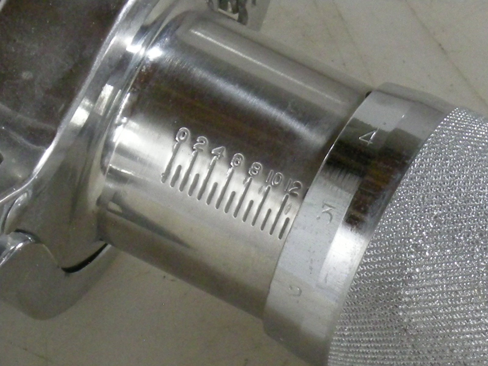 1 1/2″ 316SS SANITARY THROTTLING VALVE TRI/CLAMP MICROMETER 171-10-90