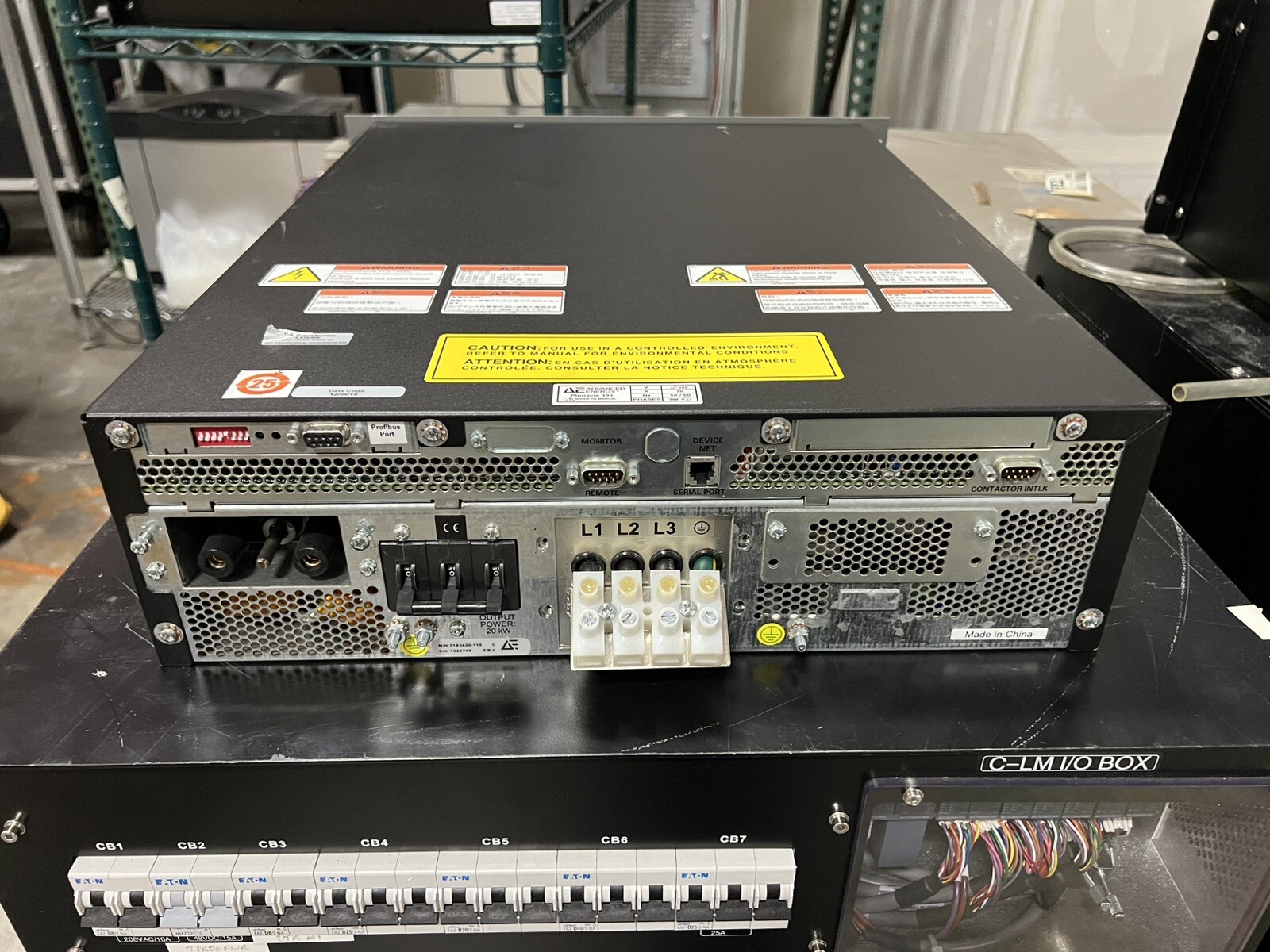 Advanced Energy AE 3152420-119 MDX PINNACLE 300 DC MAGNETRON POWER SUPPLY