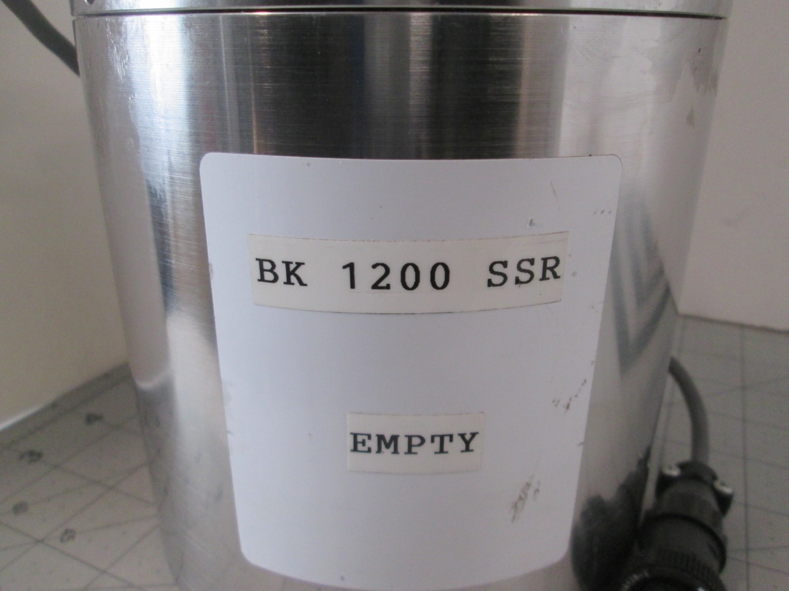 Schumacher, Empty Container, BK 1200 SSR, Used