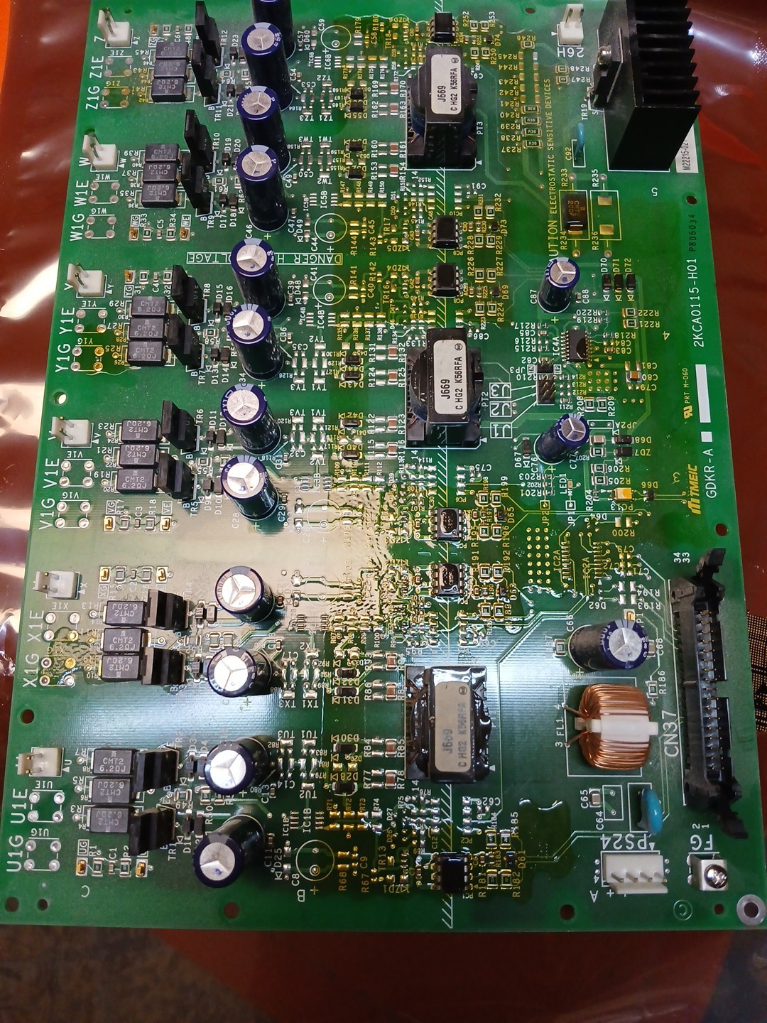 TMEIC Circuit Board 2KCA0II5-H0I For MITSUBISHI 203G Series UPS