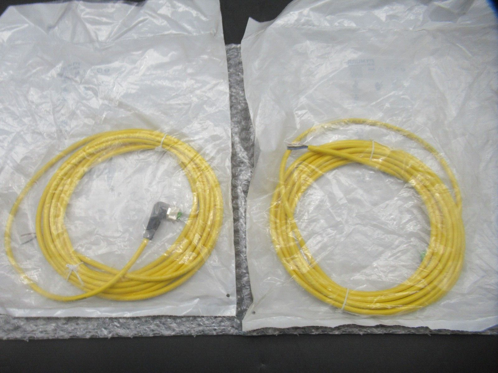 Lot of 2- Murr Elektronik 7000-12341-0140500 Round Plug Connector Cables *NEW*