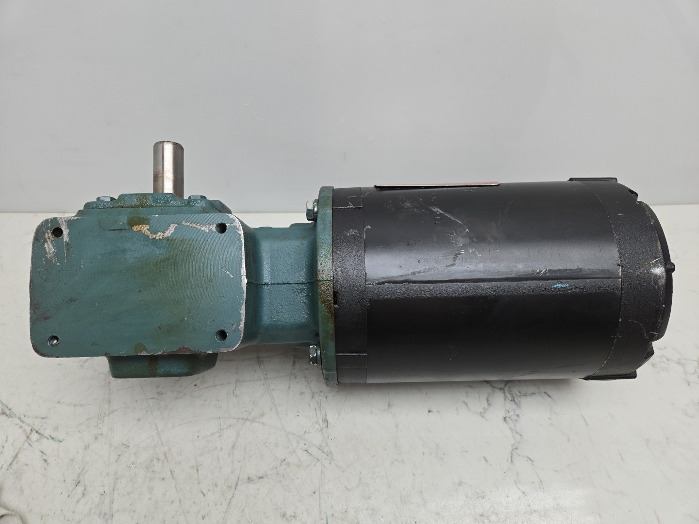 Reliance P56X1531S 1 Hp Motor 3Ph 1750 Rpm Dodge MR94751 Gear Reducer 10:1 *READ