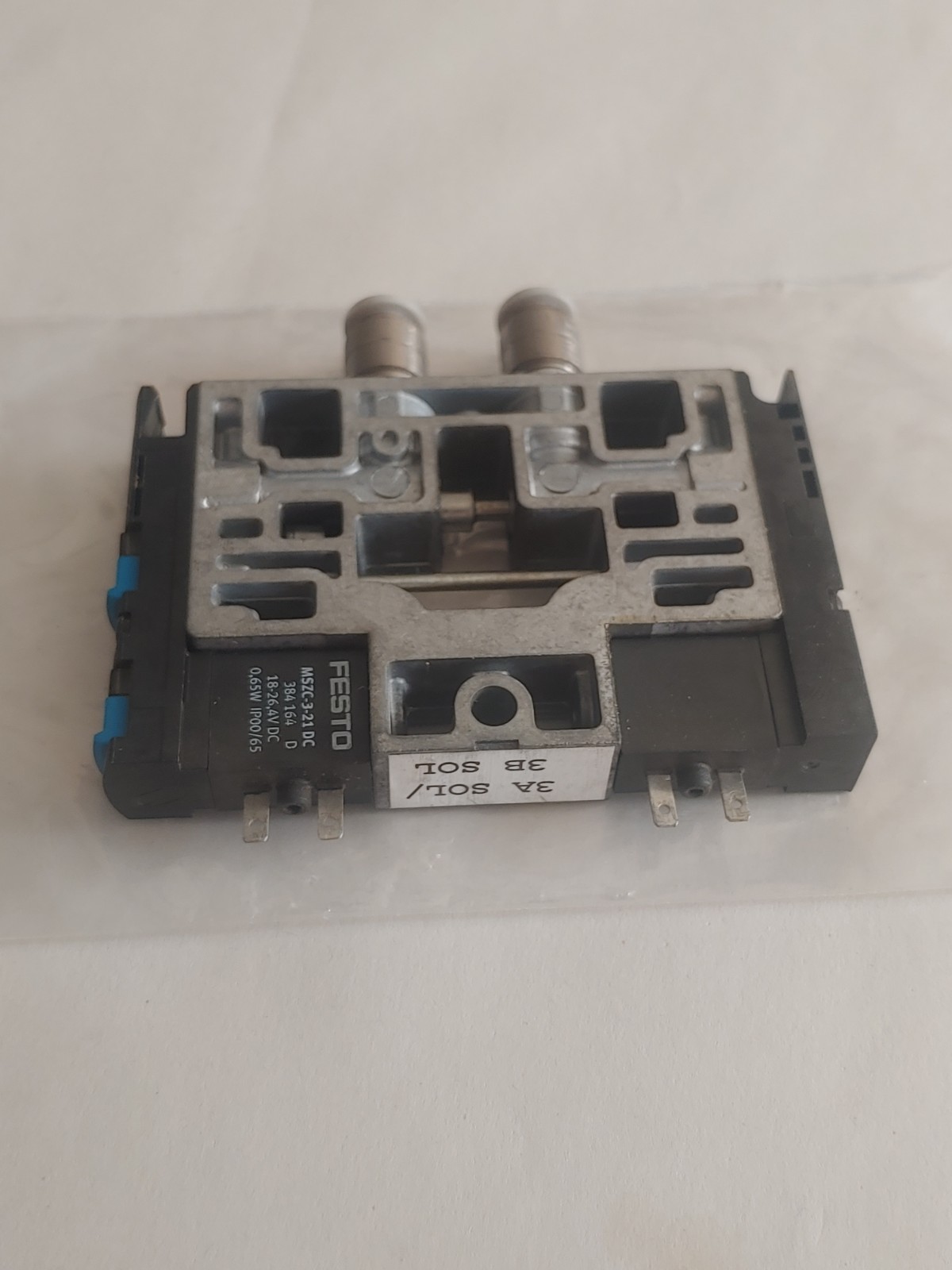 Festo 161 361 M102 Solenoid Valve MSZC-3-21 DC 384 164 D 18-26.4V DC 0,65W