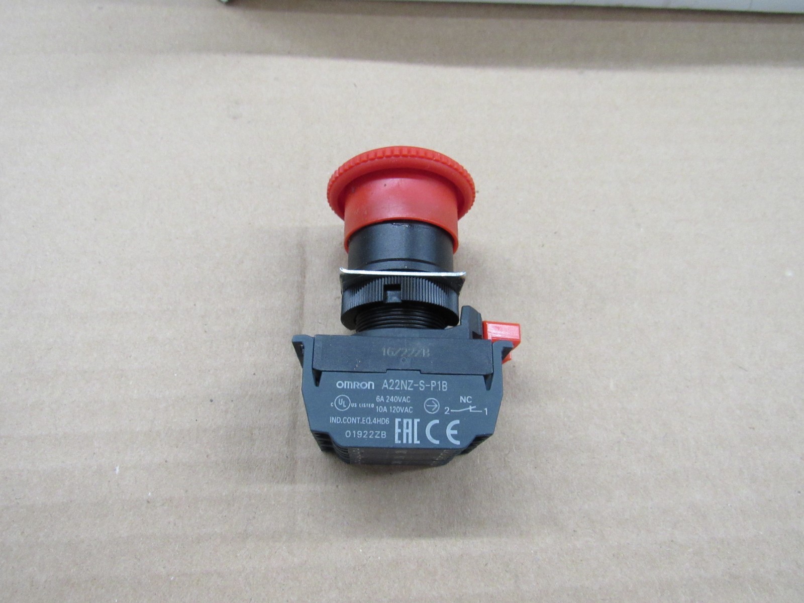 5 pcs Omron A22NE-M-P212-N emergency stop push button assembly e stop A22N
