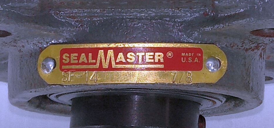 1 NEW SEALMASTER SF-14 7/8″ 4 BOLT BASE PILLOW BLOCK BEARING NIB **MAKE OFFER**