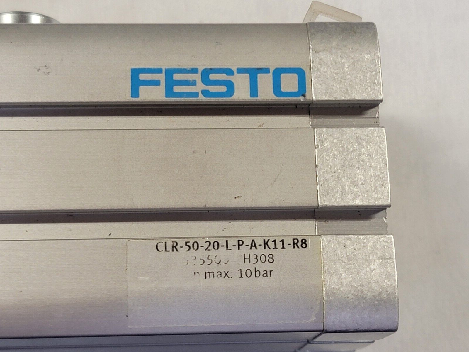 Festo CLR-50-20-L-P-A-K11-R8 90 deg Linear/Swivel Clamp 535500 NOS NO BOX QTY 1