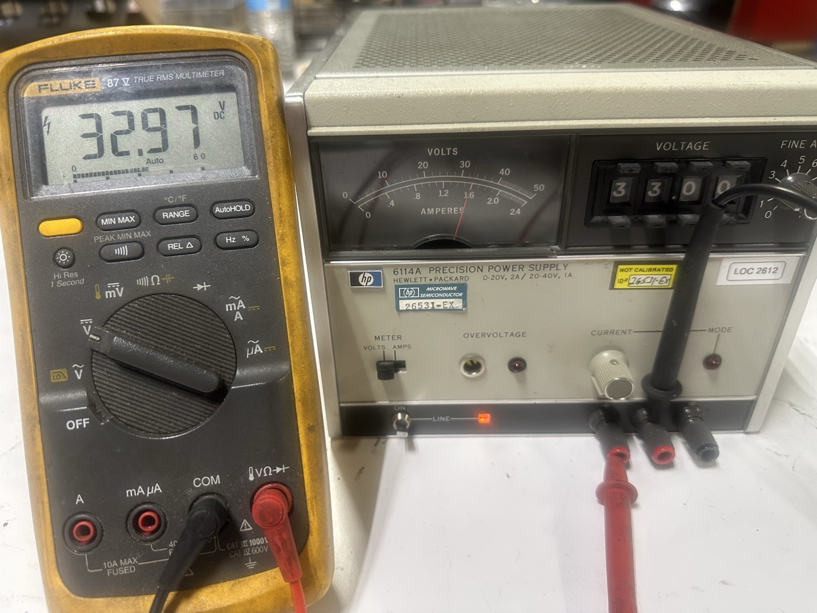 HP – Agilent – Keysight 6114A Precision DC Power Supply TESTED