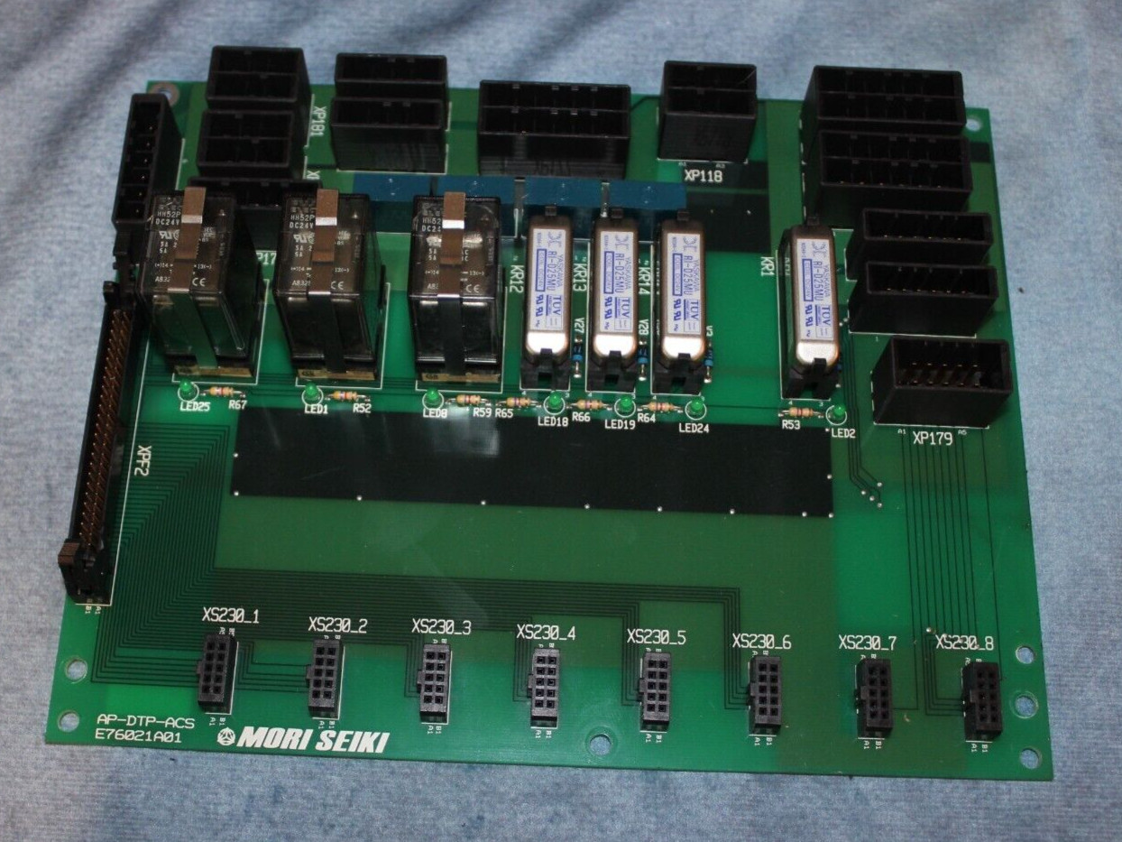 MORI SEIKI RELAY BOARD AP-DTP-ACS (6 Month Warranty)