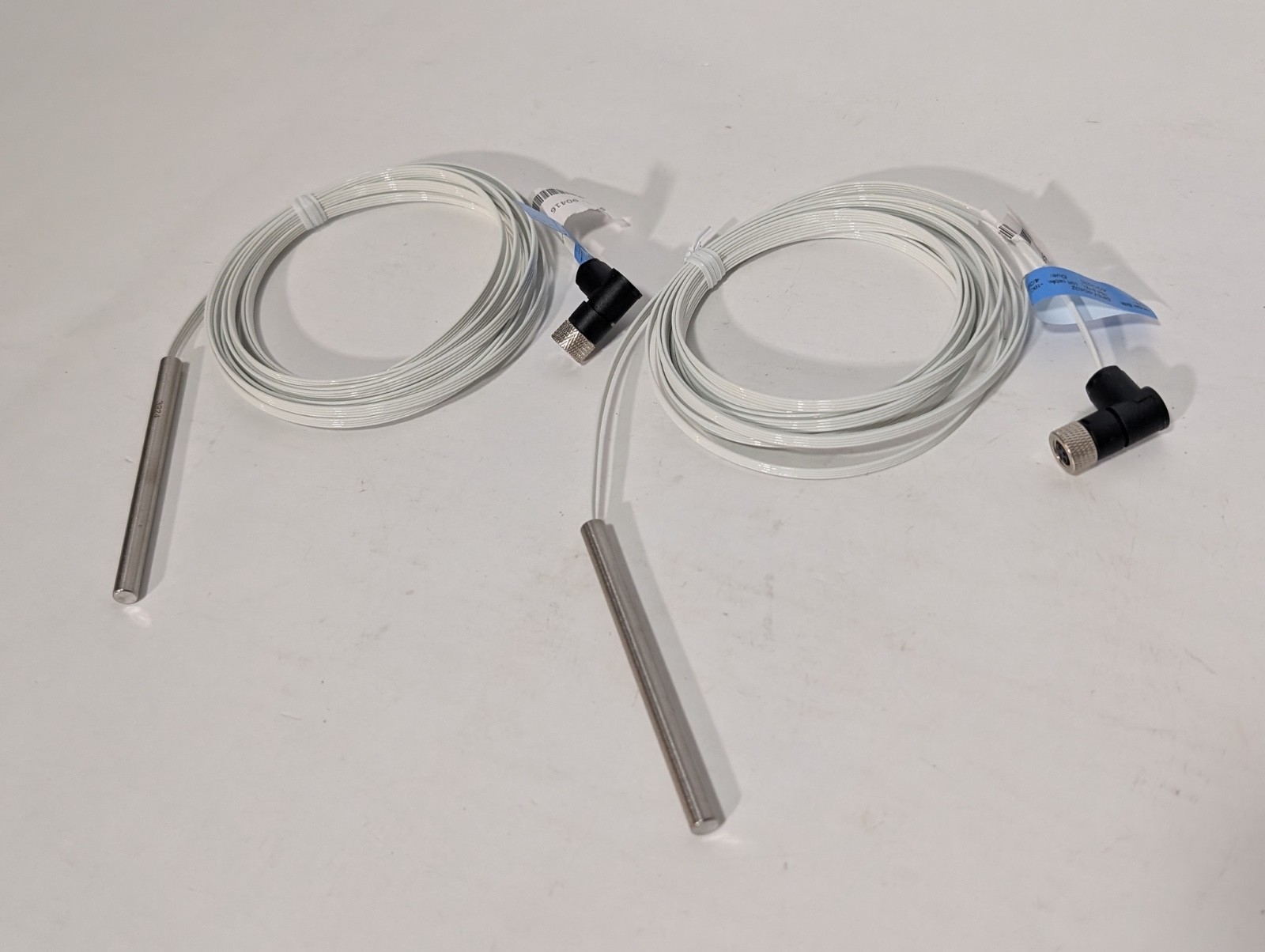 Pair of SensoScientific SRS7 Flat RTD Sensor Probe 10ft Cable -10C 35C