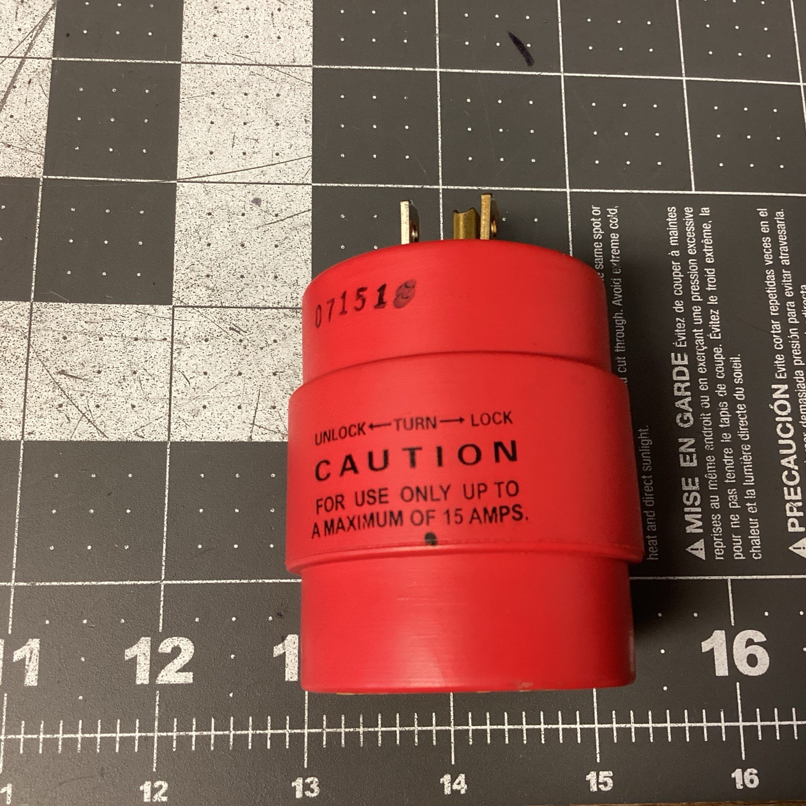 DANIEL WOODHEAD SAFEWAY ADAPTER L5-20R (LPW130R)
