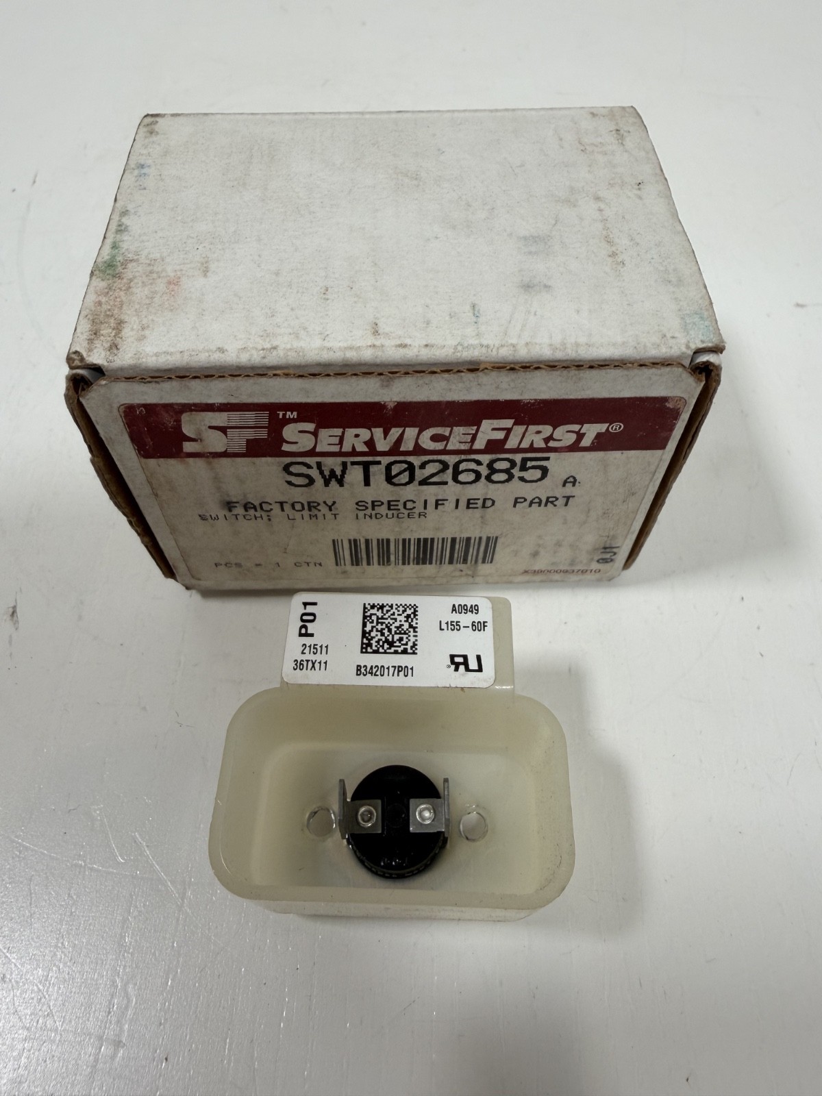 Service First SWT02685 Ind Limit Switch L155-60F OEM Factory Specified Part