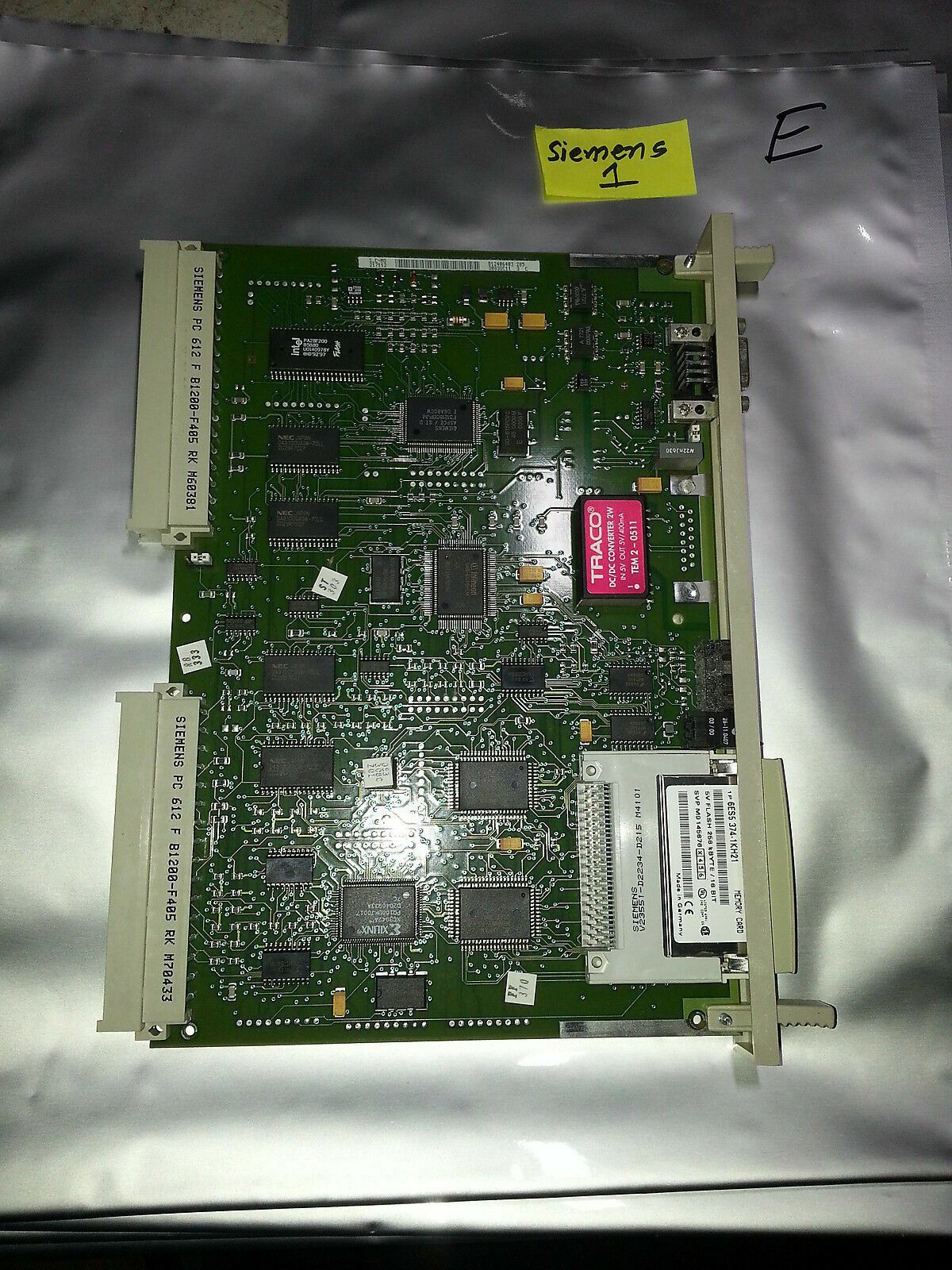 SIEMENS SIMATIC CONTROL BOARD 6ES5 308-3UC11 6ES5308-3UC11 MEMORY 6ES5 374-1KH21