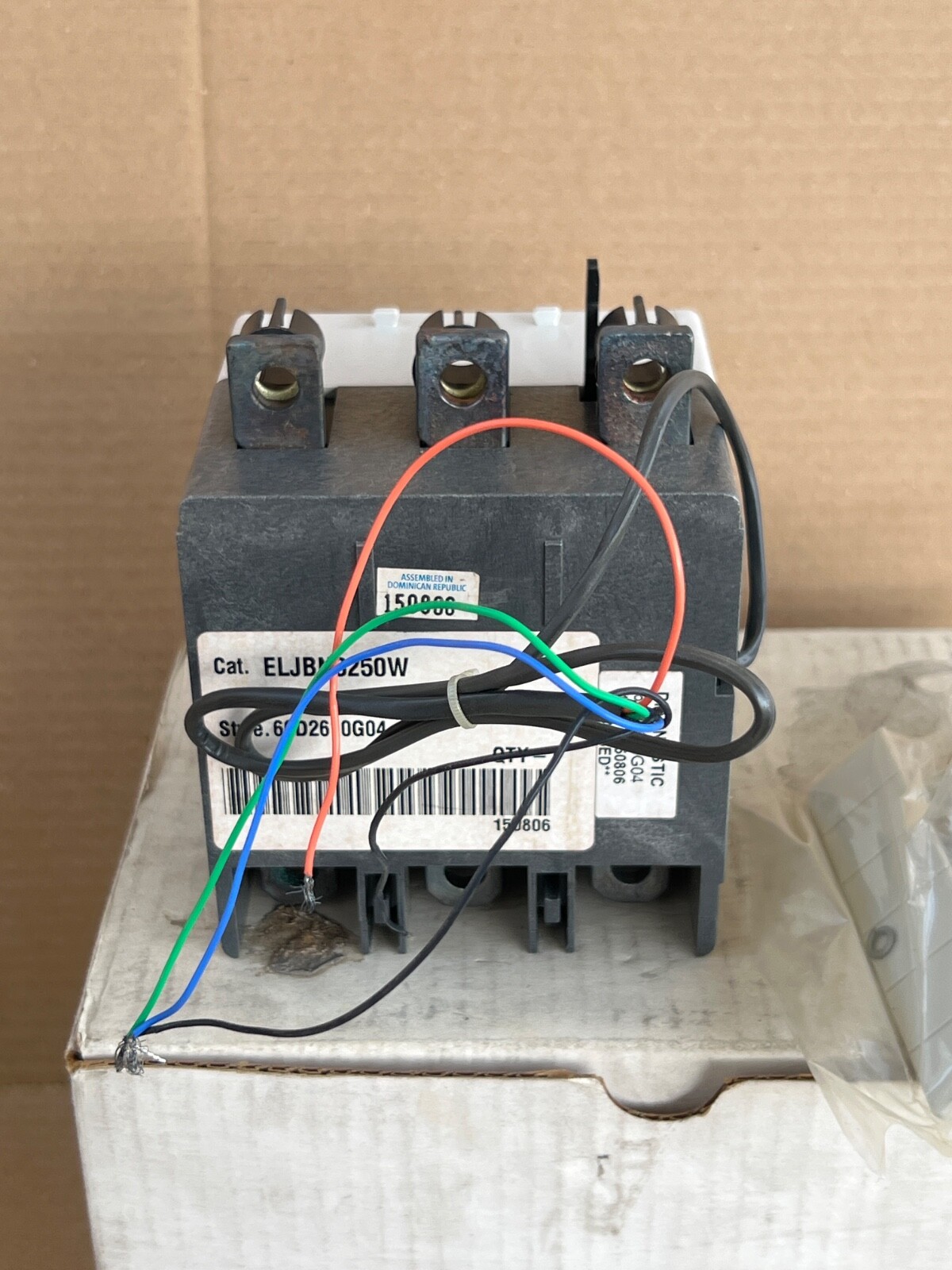 EATON GROUND FAULT PROTECTOR ELJBN3250W