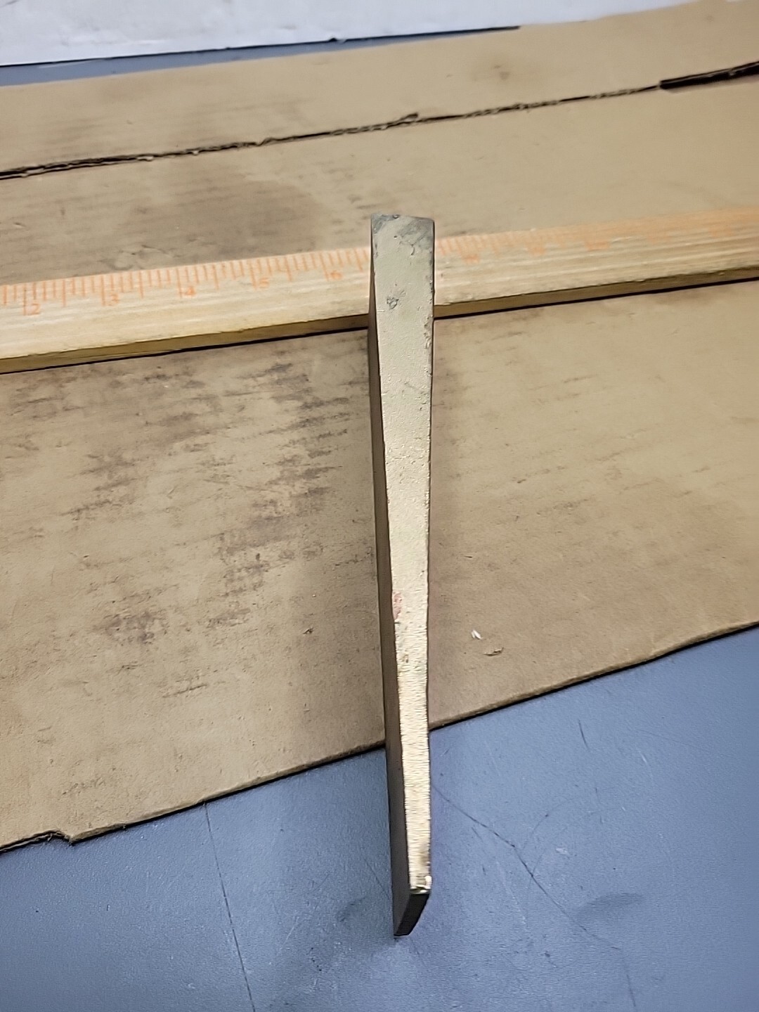 Qty: 1 Ampco 4DC16 Non-Sparking Flange Wedge 7 X 2 in X 3/4 in
