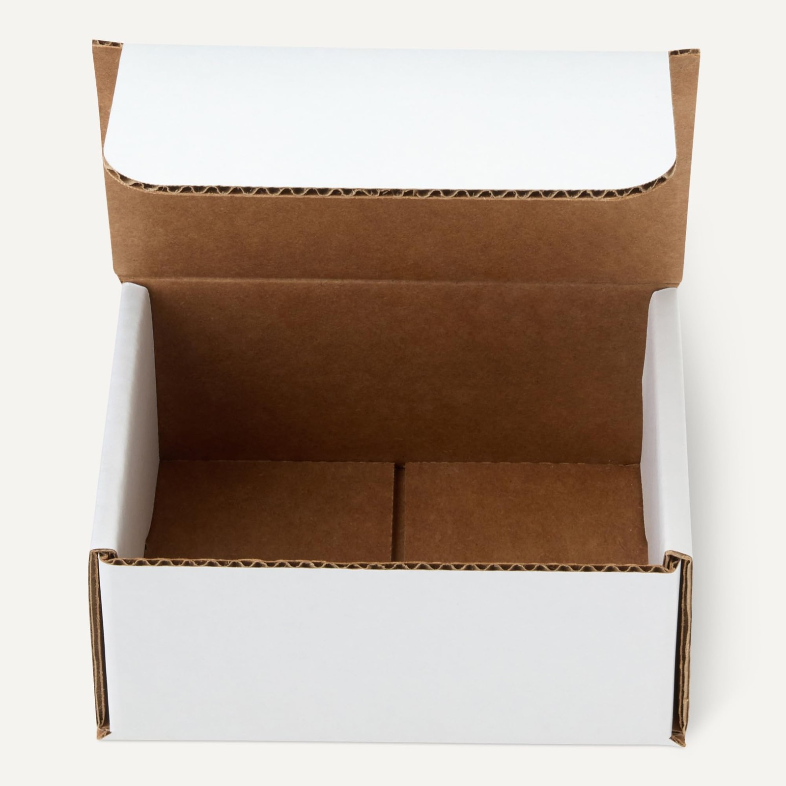 Amazon Basics Cardboard Shipping Mailer Boxes, 6″ x 4″ x 3″, White, 50-Pack